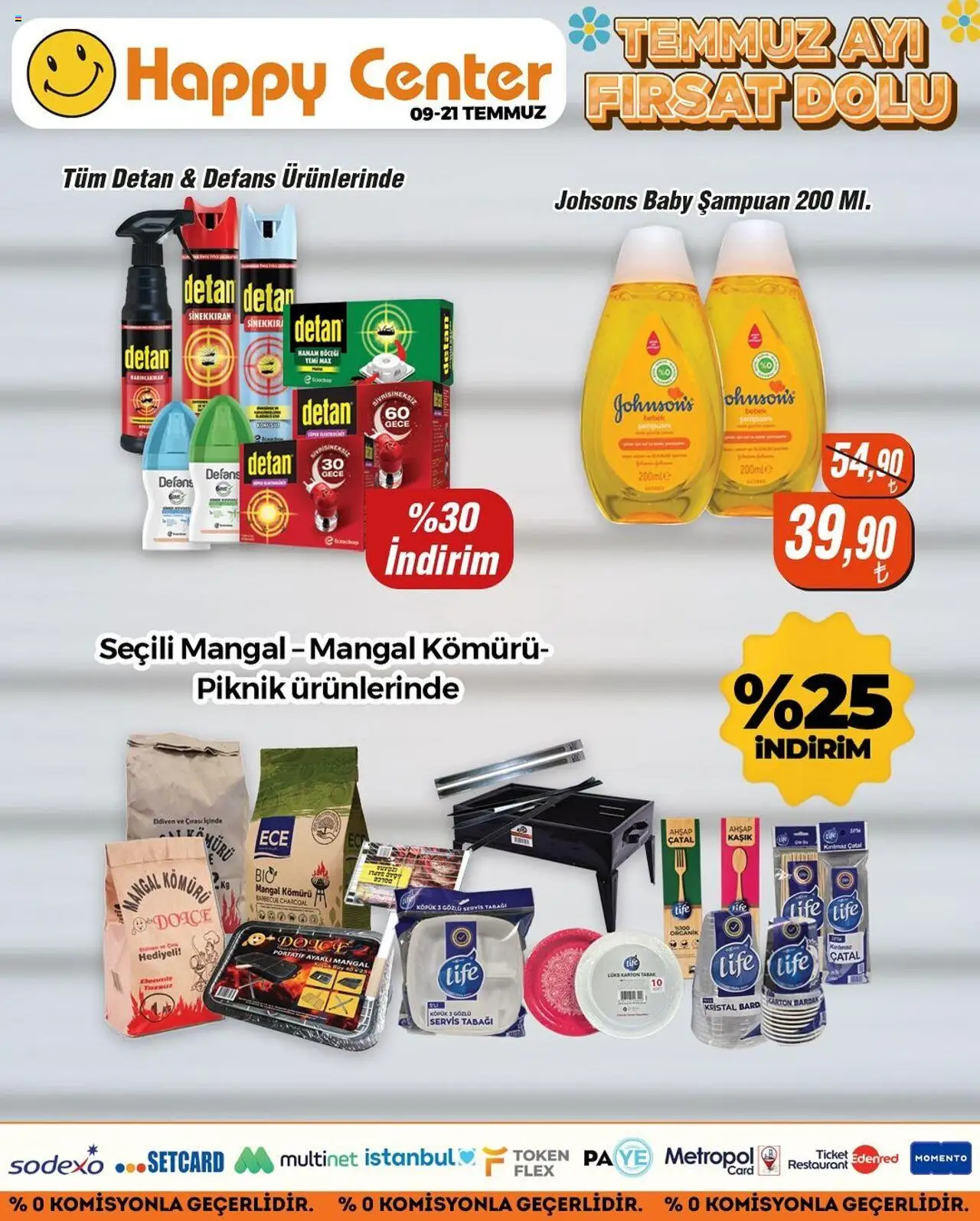 Happy Center Katalog - 09.07.2025 tarihinden itibaren geçerlidir | Sayfa: 5 | Ürünler: Çatal, Şampuan, Zselatin