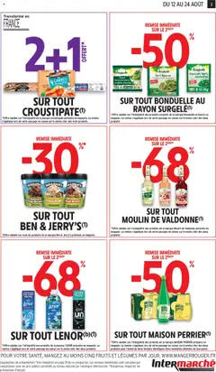 | Page: 3 | Produits: Carottes, Lenor, Pâte à pizza, Pizza
