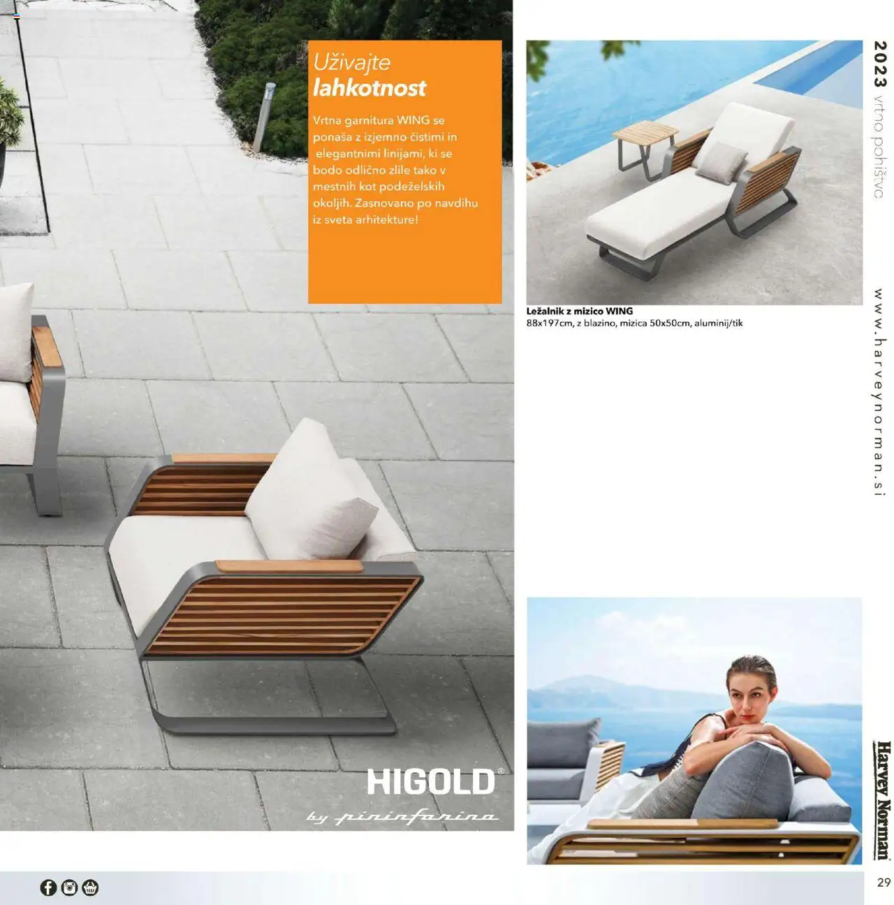 Harvey Norman - Katalog - Vrtno pohištvo │ velja od 01.03.2023 | Stran: 29