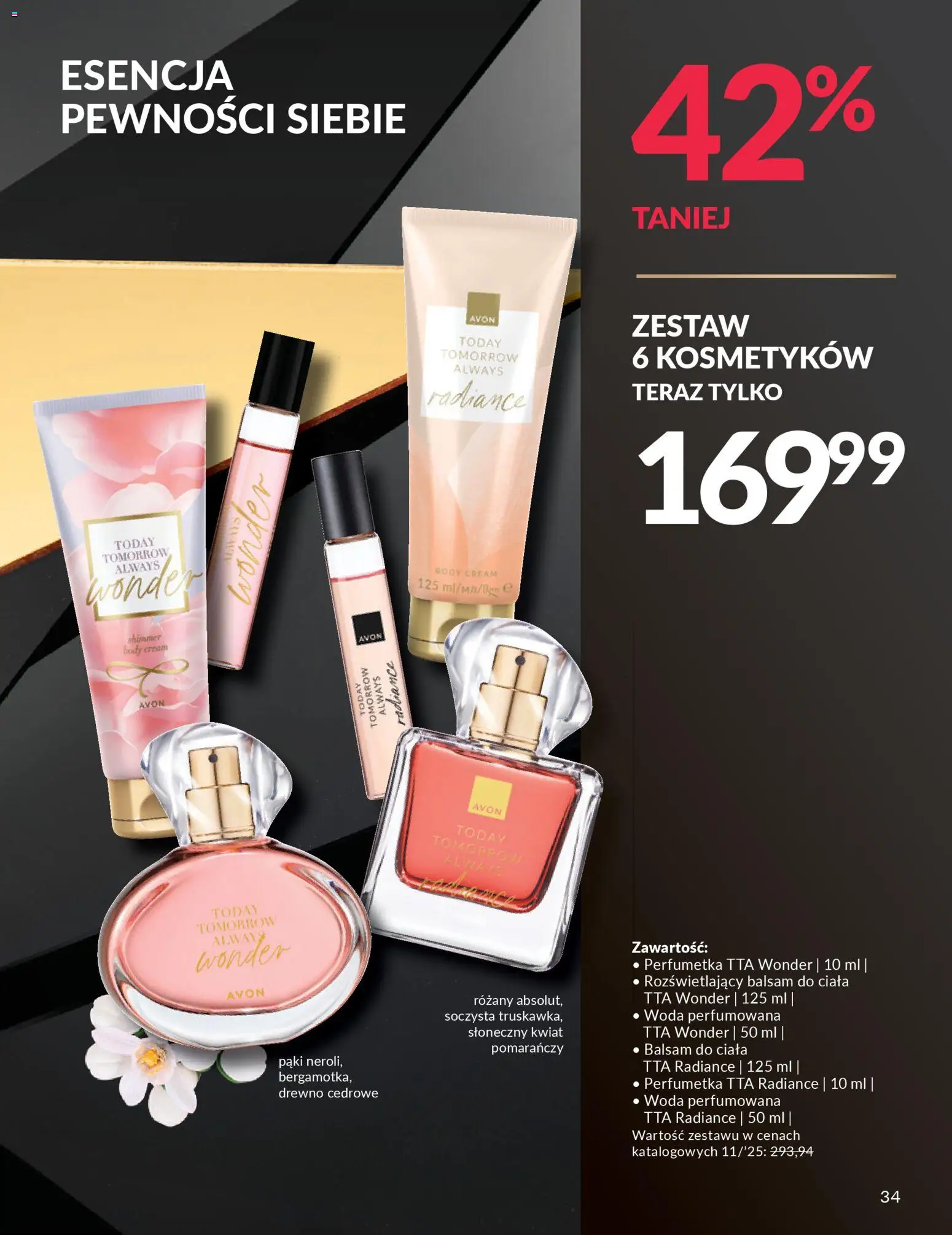 Avon Black Friday od 13.11.2025 | Strona: 34 | Produkty: Body, Woda