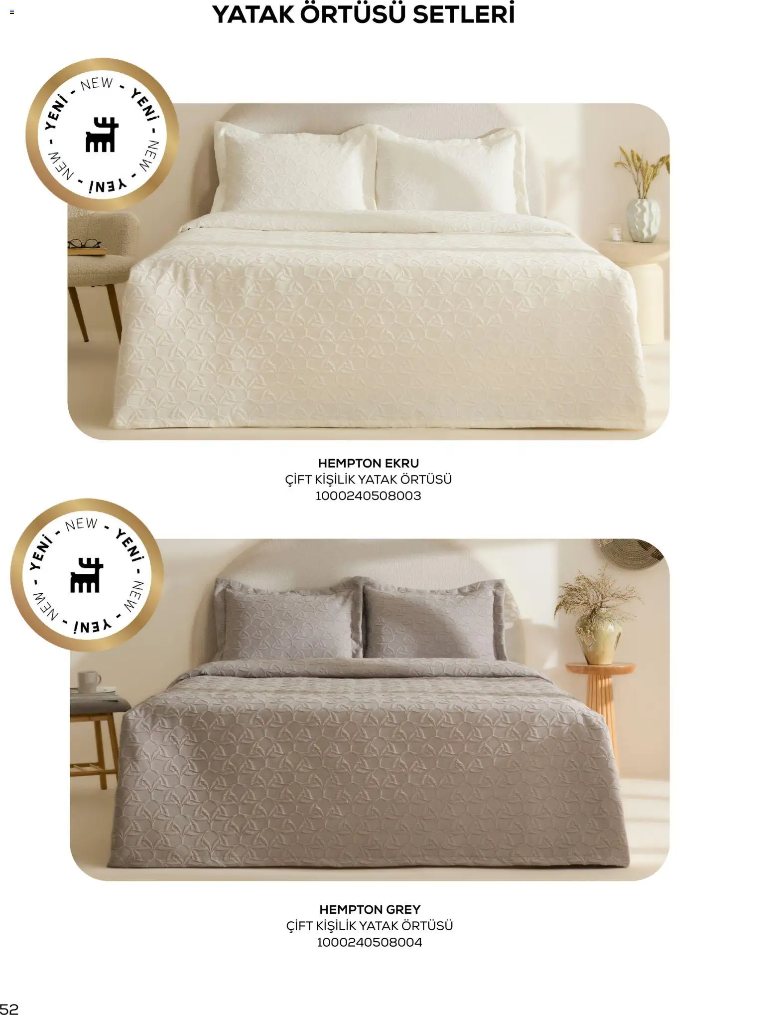 Karaca Home Katalog - 01.03.2026 tarihinden itibaren geçerlidir | Sayfa: 52