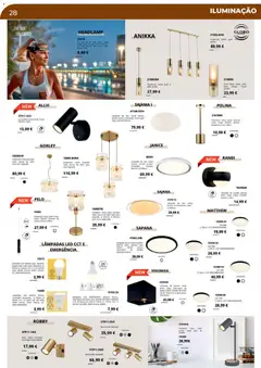 Pré-visualização E.Leclerc Especial Aquecimento Fafe válido de 20.10.2025 | Página: 28 | Produtos: Candeeiro, Suspensão, Interruptor, Mesa