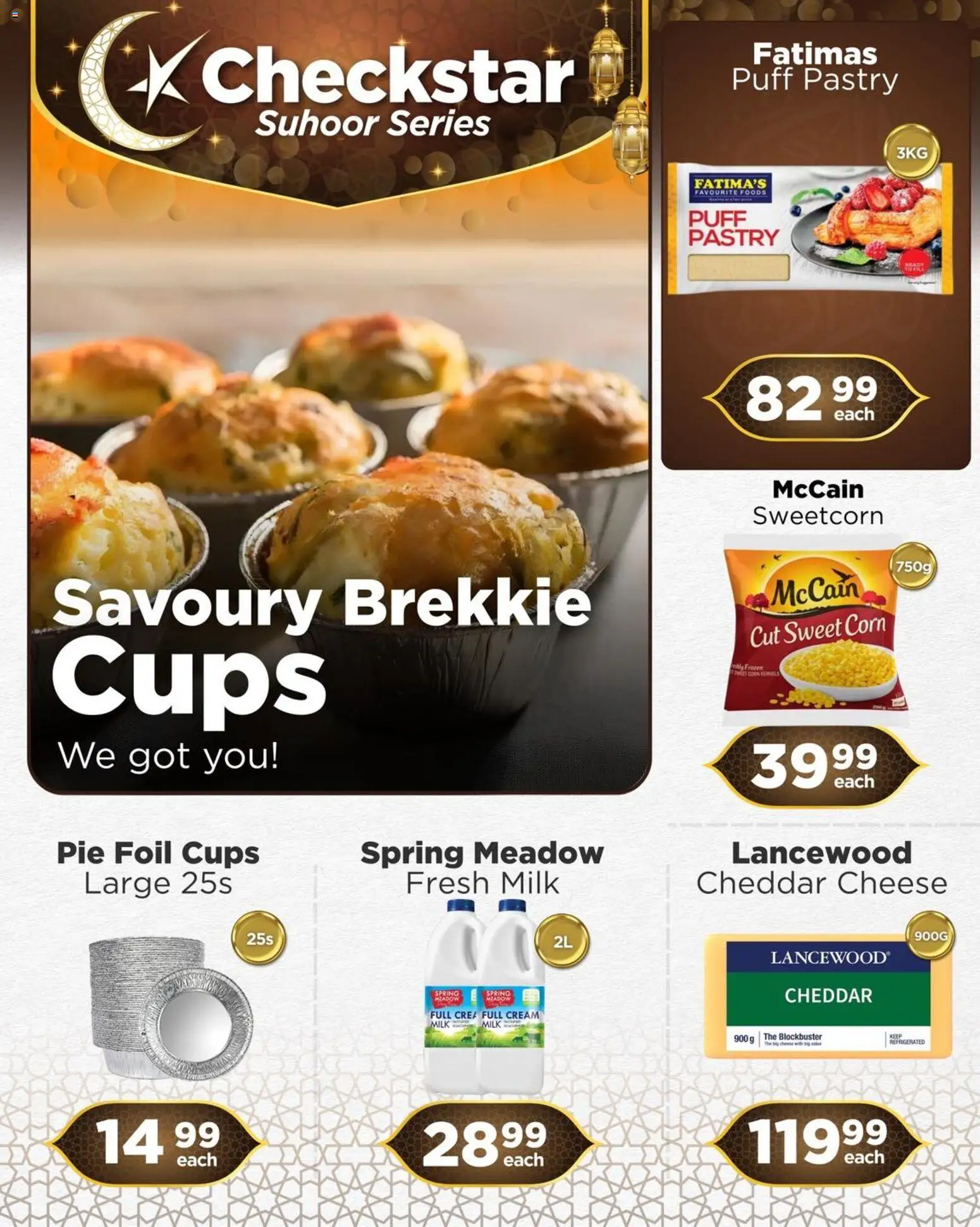 New Check Star catalogue – valid from 03.03.2026 | Page: 1 | Products: Corn, Milk, Cheese, Cream