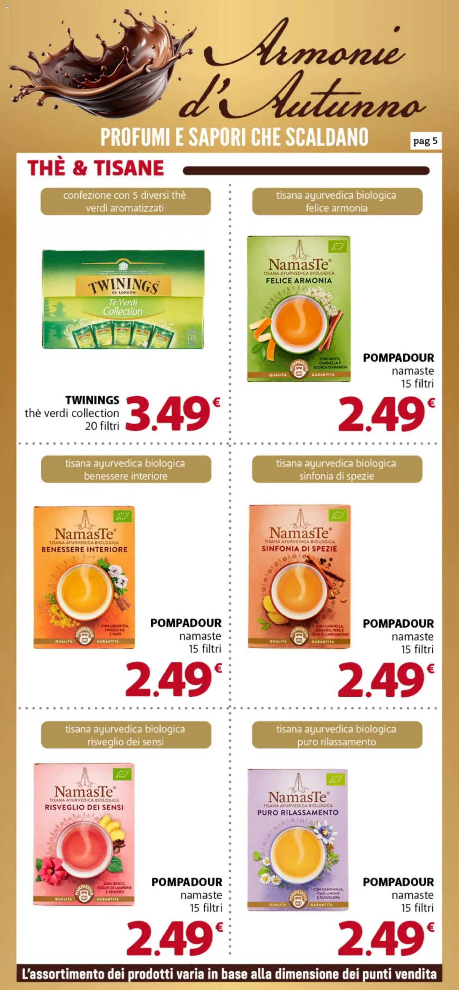 Volantino DOK del 07.11.2025 | Pagina: 5 | Prodotti: Spezie, Pepe, Lampone, The