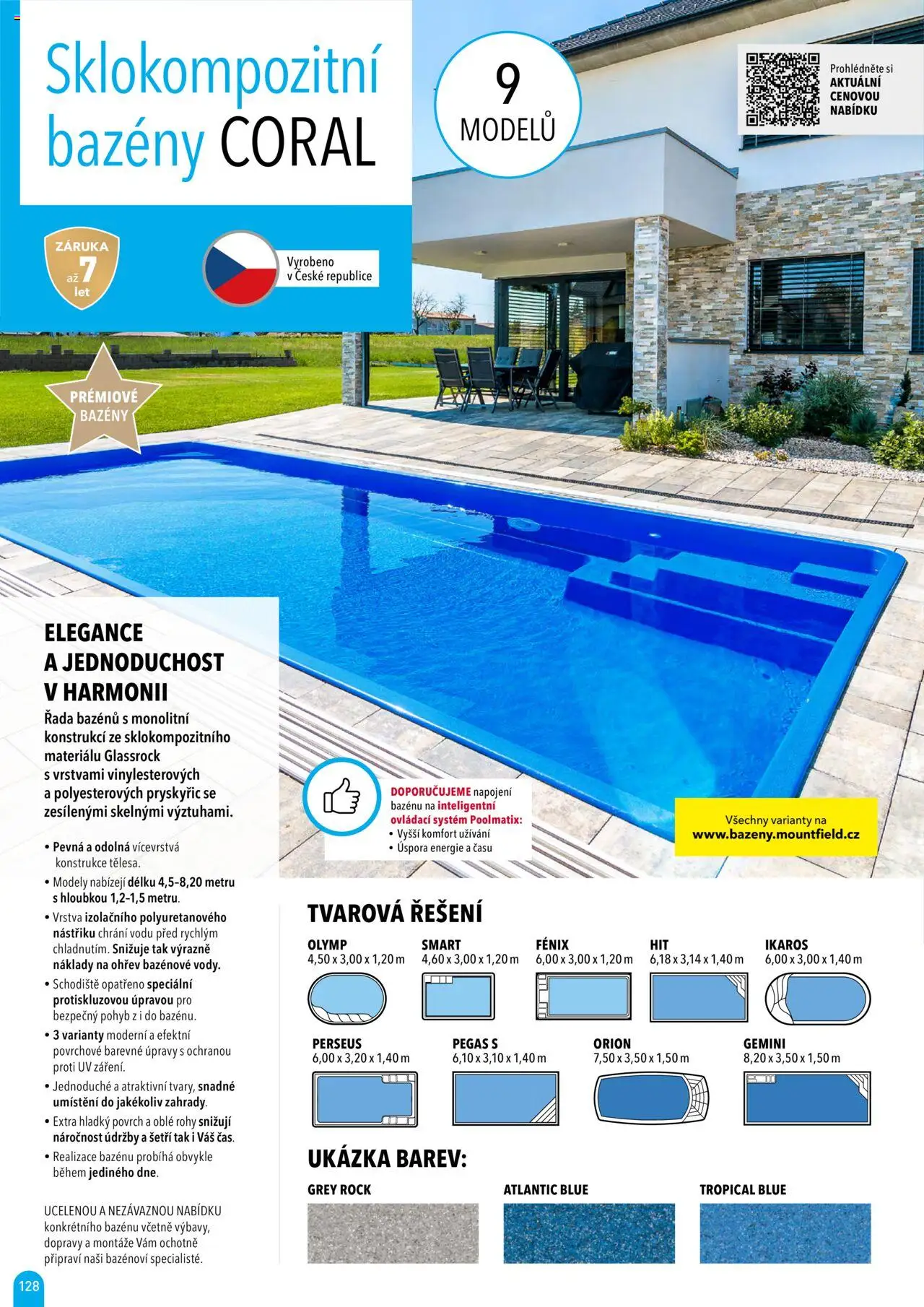 Mountfield katalog 2025 od 16.04.2025 | Strana: 128 | Produkty: Bazény, Modely