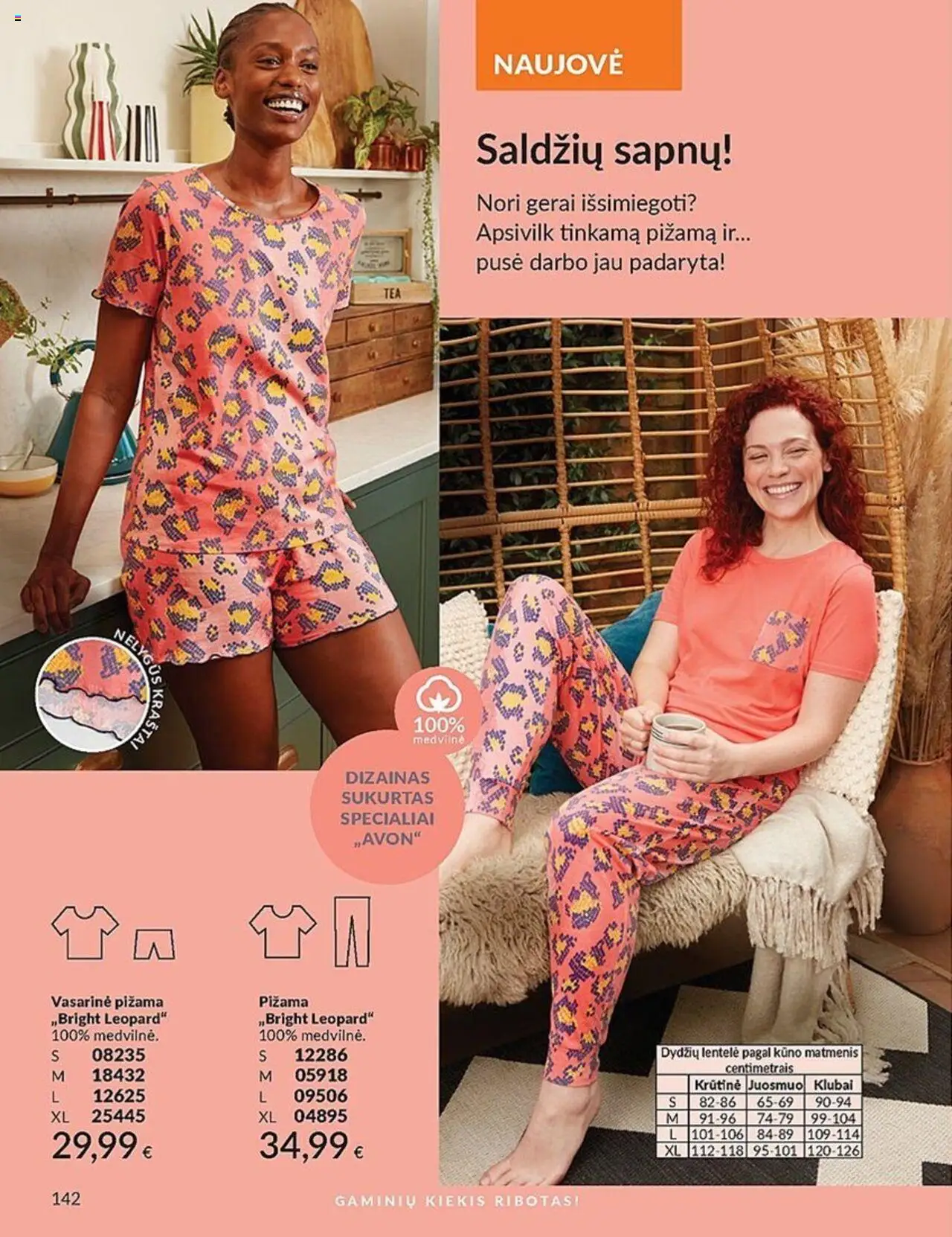 AVON leidinys│galioja nuo 01.07.2025 | Puslapis: 142 | Prekių: Pižama