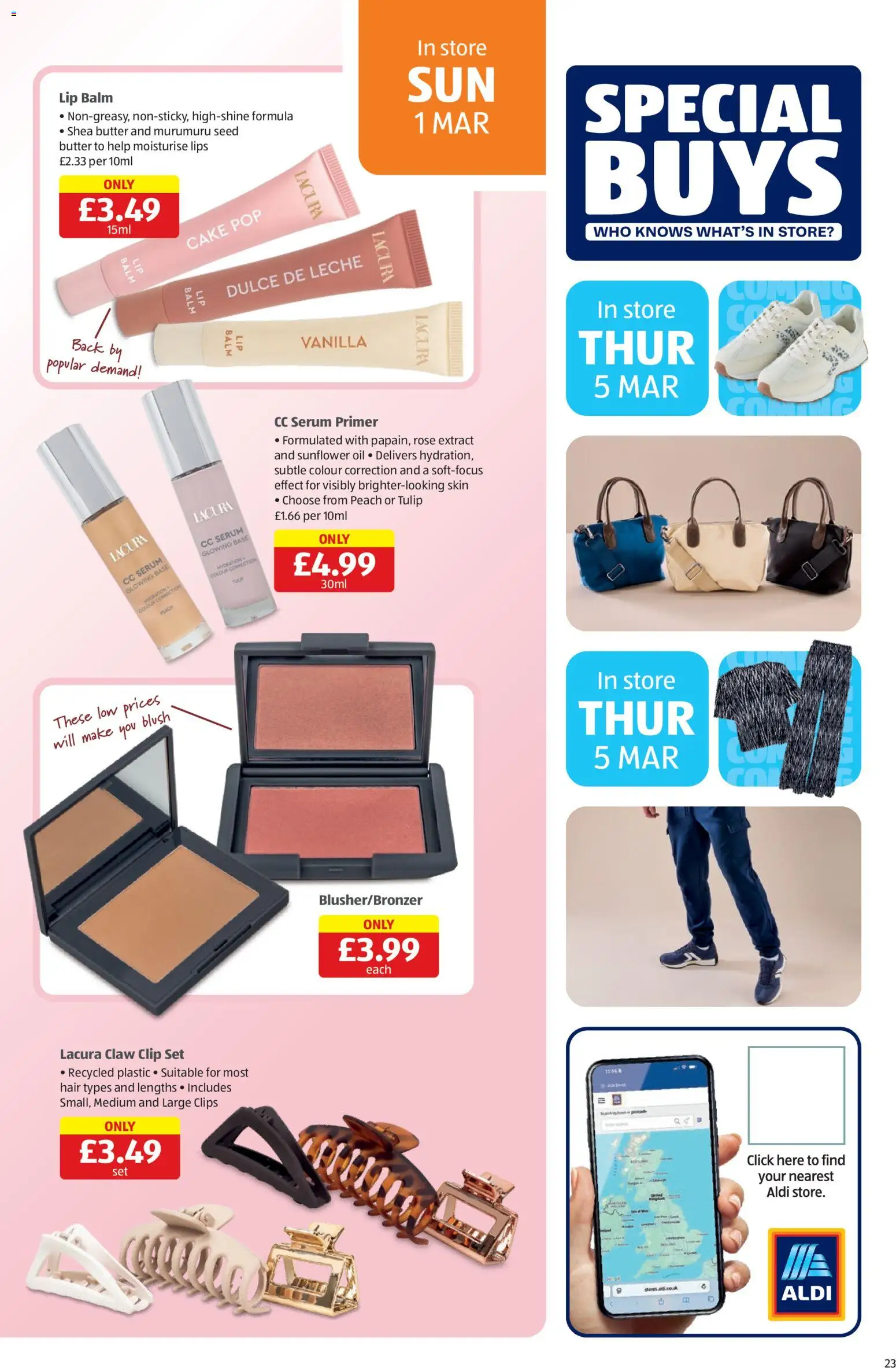 {H1} | Page: 23 | Products: Butter, Oil, Cake, Vanilla