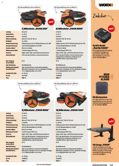 Hagebau Gartenkatalog 2025 ab 05.03.2025 gültig | Seite: 123 | Produkte: Kamera, Gewicht