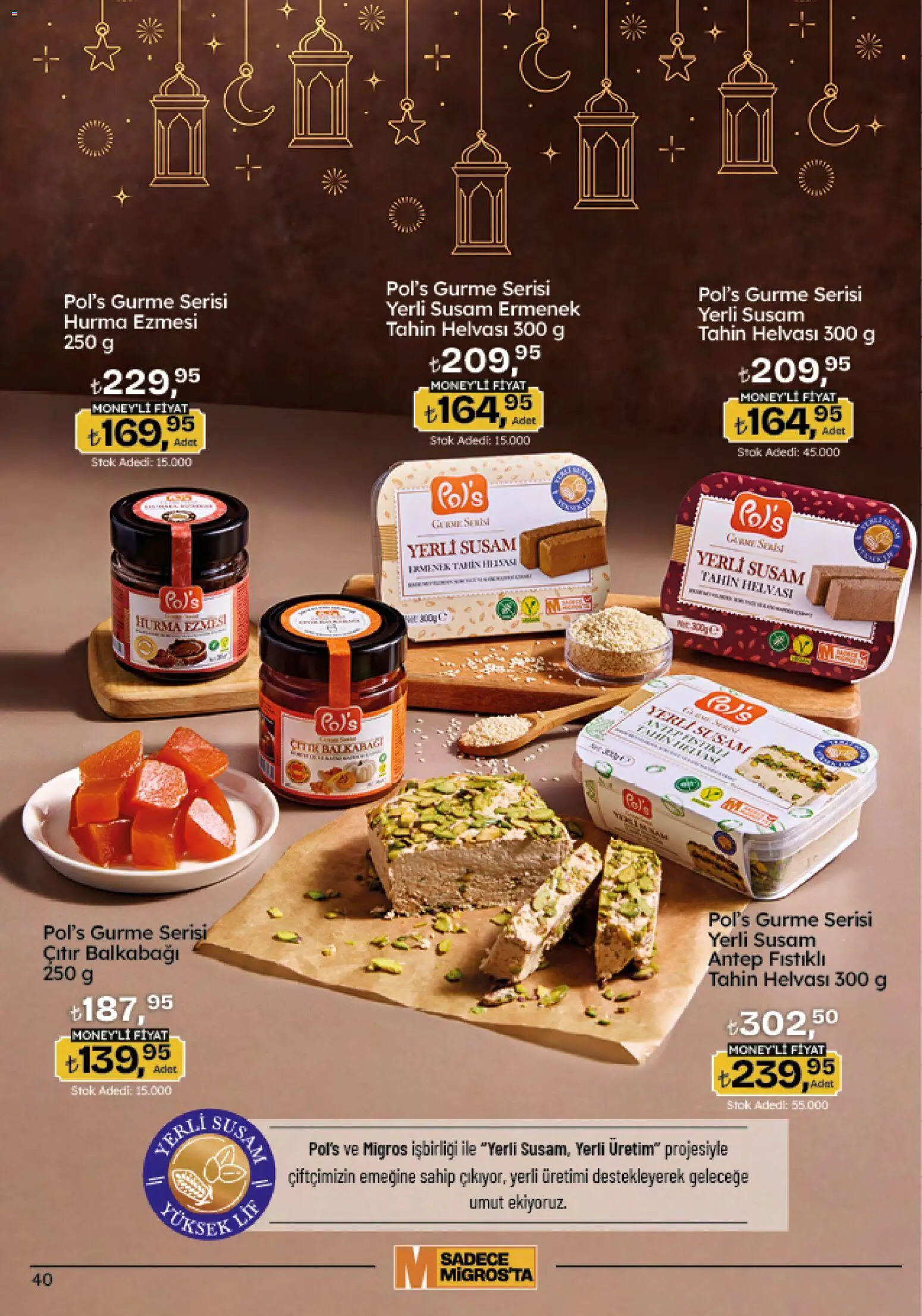 Migros Katalog - Migroskop - 12.02.2026 tarihinden itibaren geçerlidir | Sayfa: 40 | Ürünler: Balkabağı, Hurma