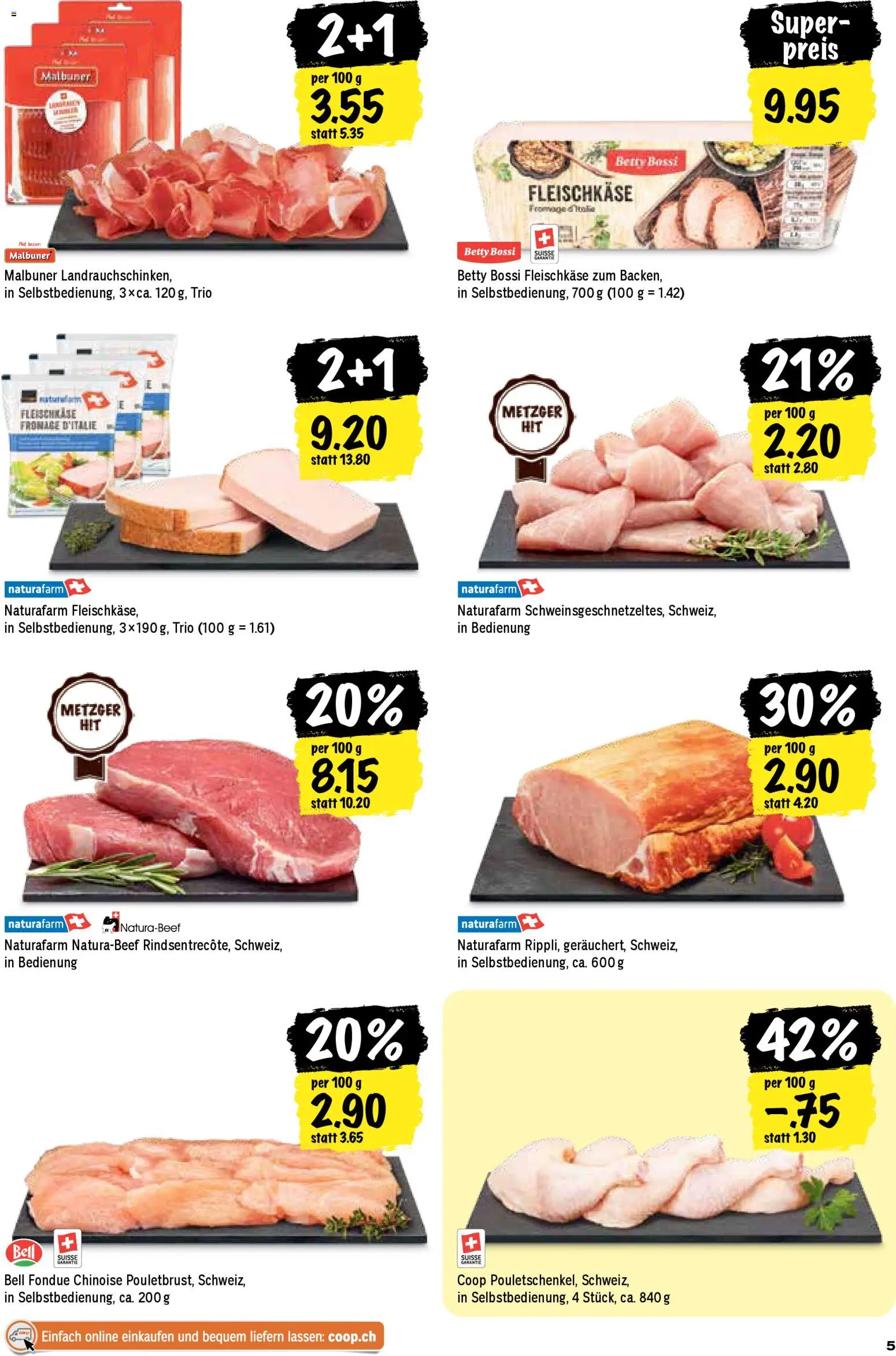 Coop Aktionen – gültig ab 29.12.2025 | Seite: 5 | Produkte: Fondue