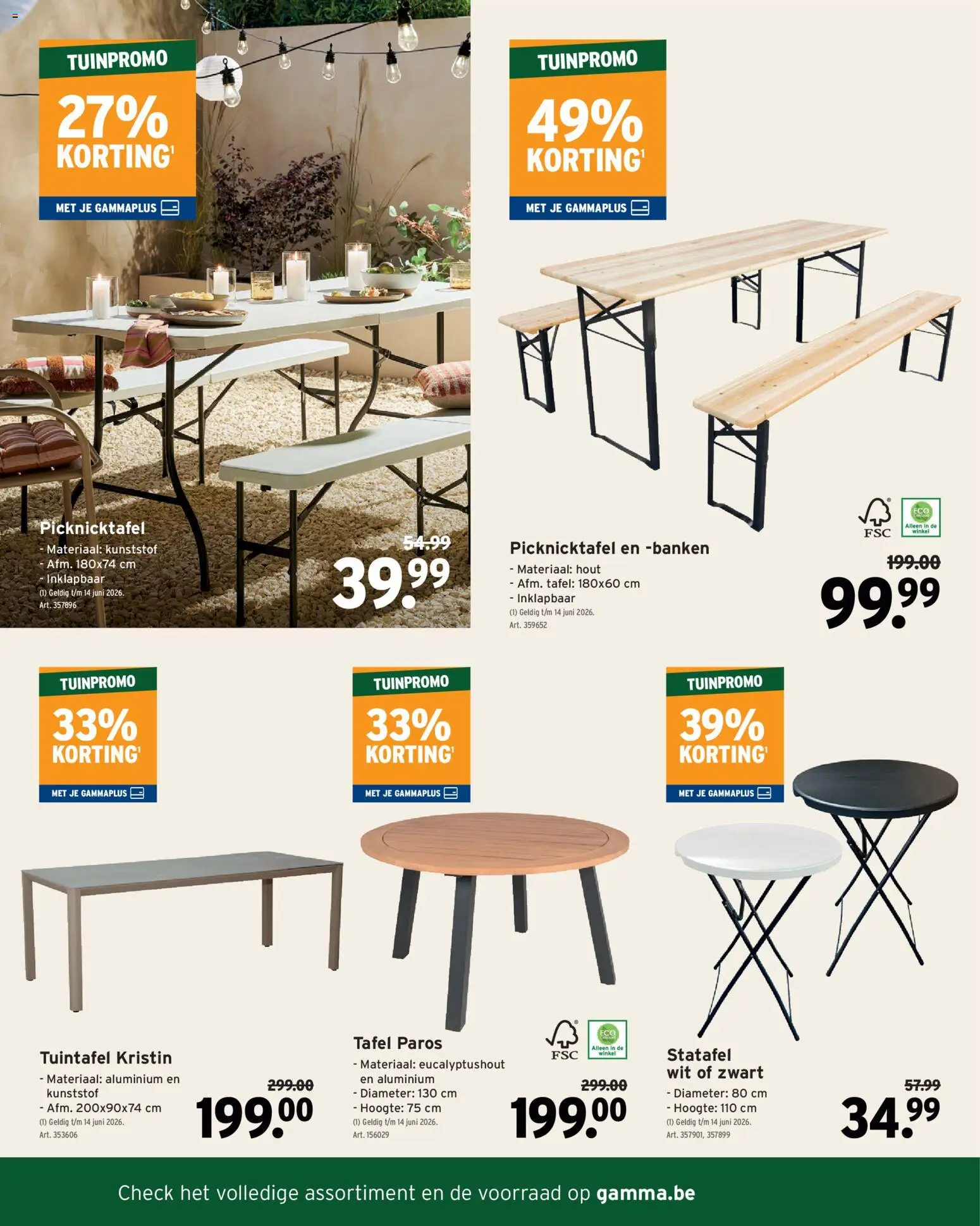 {H1} | Pagina: 17 | Producten: Tafel