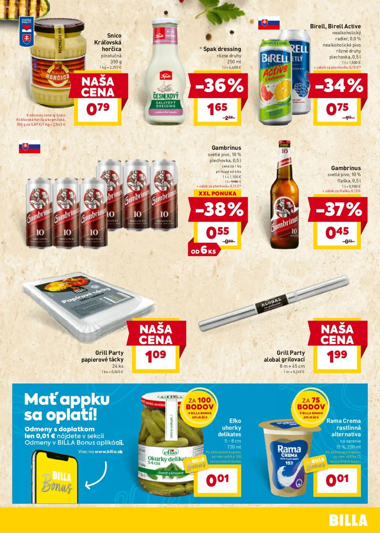 Billa leták │ platný od 20.08.2025 | Strana: 11 | Produkty: Pivo, Nealkoholické pivo, Gambrinus, Uhorky