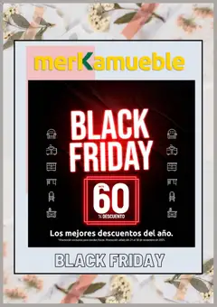 Vista previa Merkamueble Black Friday válido desde el 21.11.2025