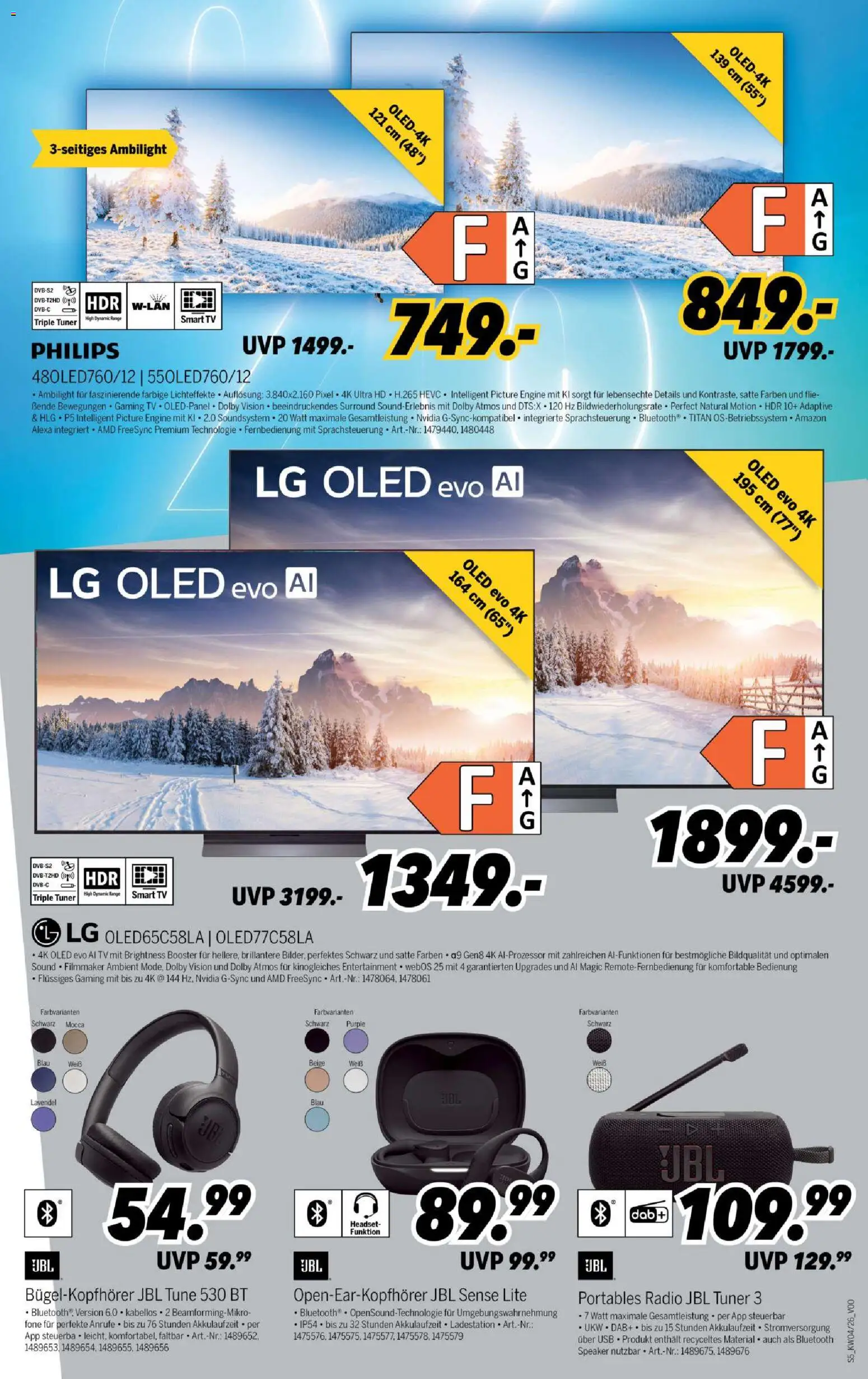 Medimax Prospekt 	 – gültig ab 17.01.2026 | Seite: 5 | Produkte: Headset, Soundsystem, TV, Radio