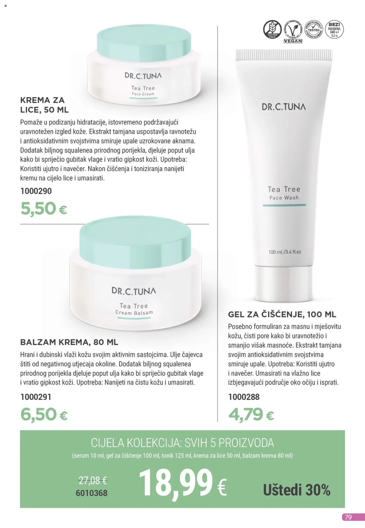 Farmasi katalog | vrijedi od 01.11.2025 | Stranica: 79 | Proizvodi: Krema za lice, Ulje, Krema