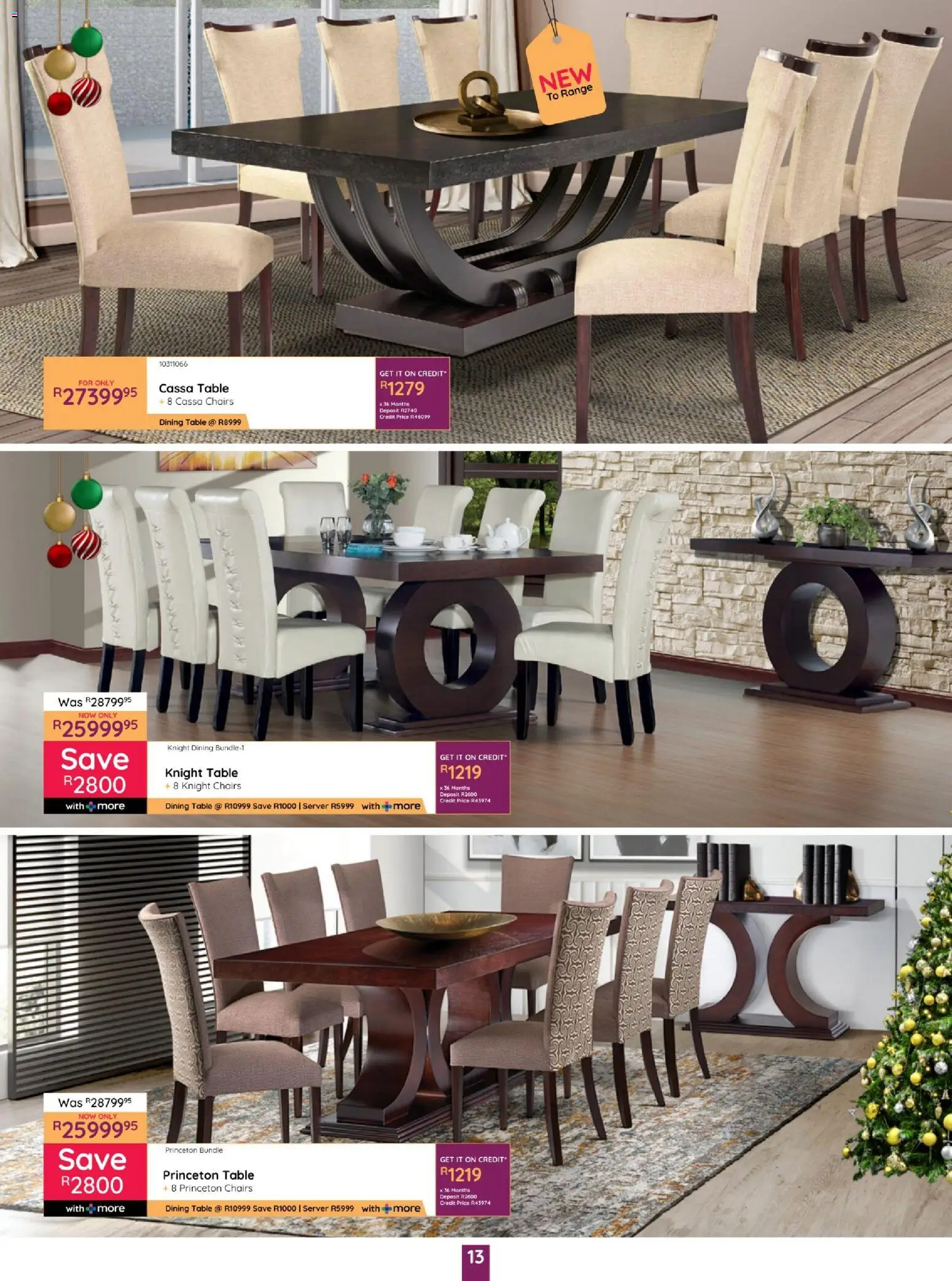 New Bradlows catalogue – valid from 02.12.2025 | Page: 13 | Products: Table