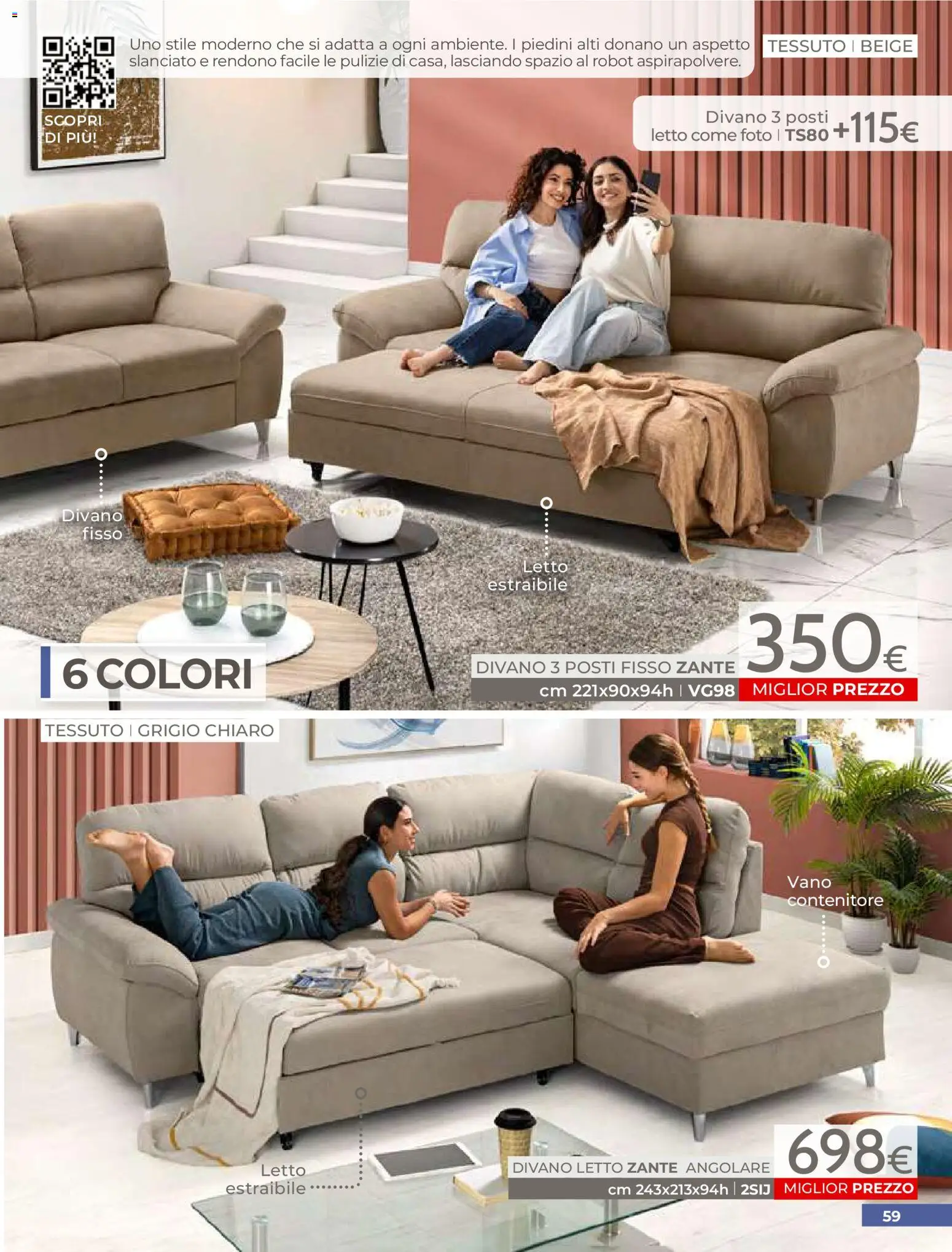 Volantino Mondo Convenienza del 01.04.2026 | Pagina: 61