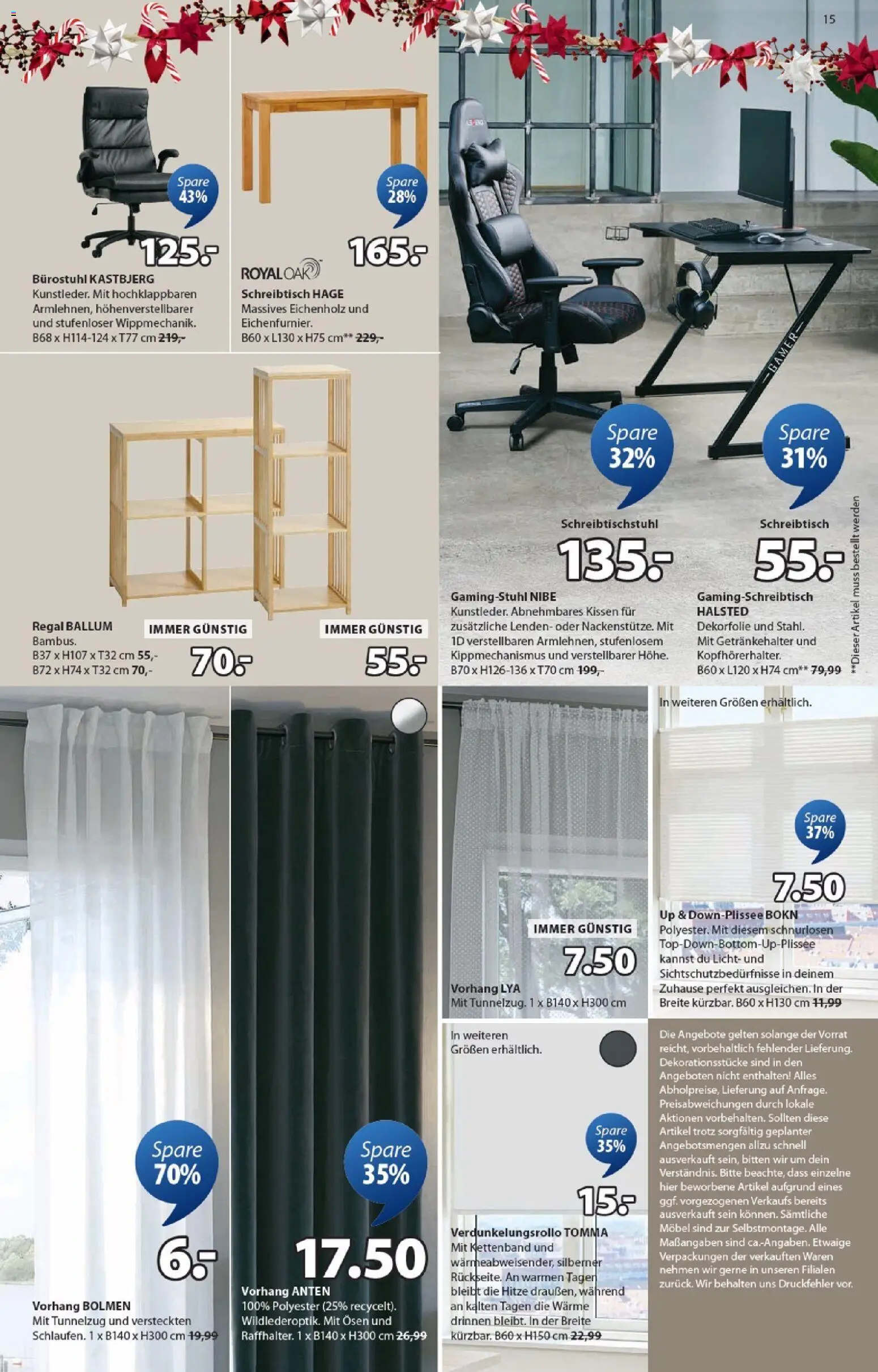 JYSK Angebote gültig ab 01.12.2025 | Seite: 15 | Produkte: Kissen, Regal