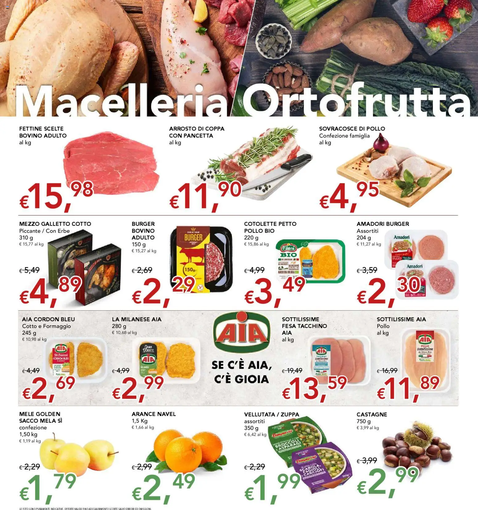 Volantino Migross del 06.11.2025 | Pagina: 7 | Prodotti: Arrosto, Mele, Carciofi, Asparagi