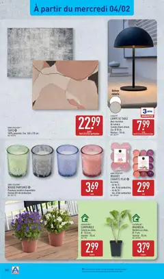 Aldi - Prévisualisation de Aldi catalogue semaine 6 valide à partir de 03.02.2026 | Page: 40 | Produits: Table, Tapis, Lampe