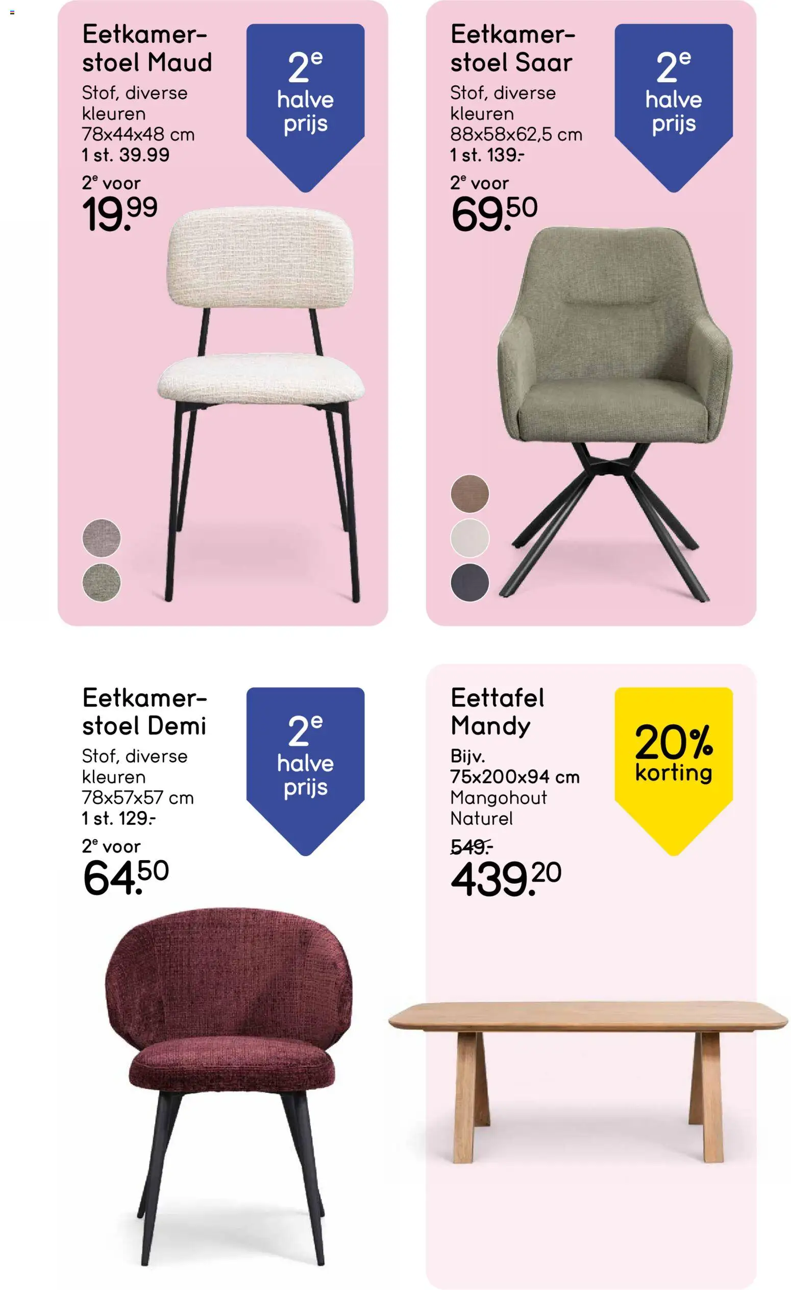 {H1} | Pagina: 9 | Producten: Stoel