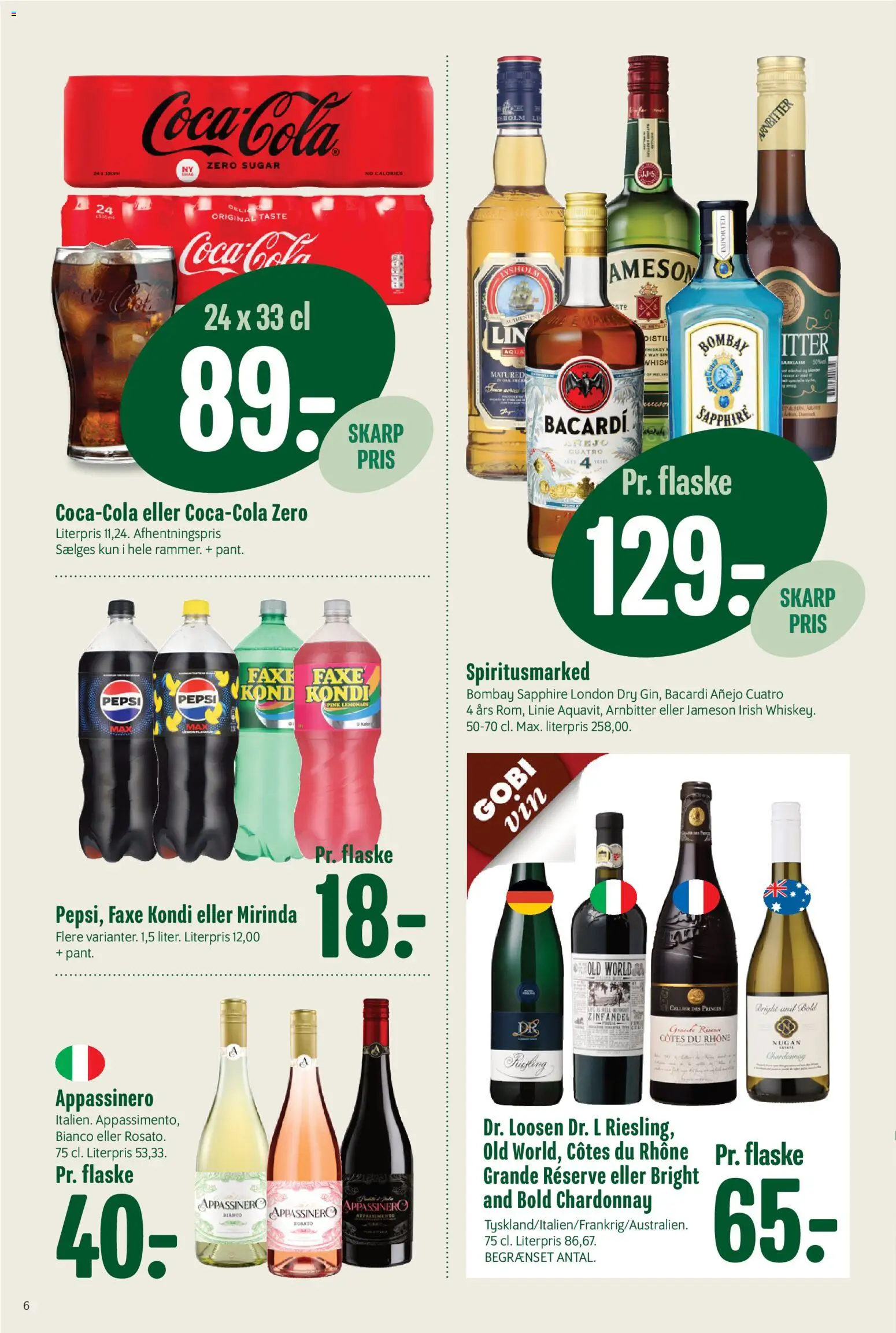 Min Købmand tilbudsavis – gyldig fra 20.02.2026 | Side: 7 | Produkter: Faxe Kondi, Pepsi