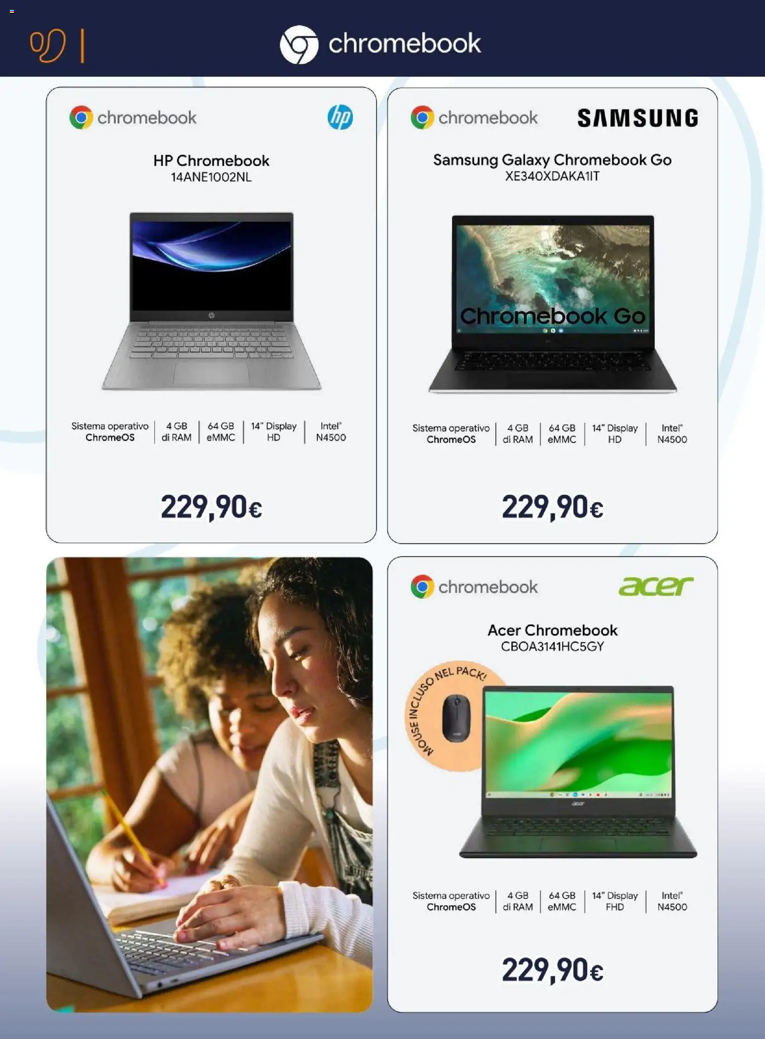 Volantino Unieuro del 27.02.2026 | Pagina: 6 | Prodotti: Samsung Galaxy, Mouse, Samsung