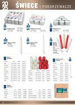 Makro Gazetka - Katalog produktów dla profesjonalnej Gastronomii od 21.02.2025 | Strona: 82 | Produkty: Słomki, Świece