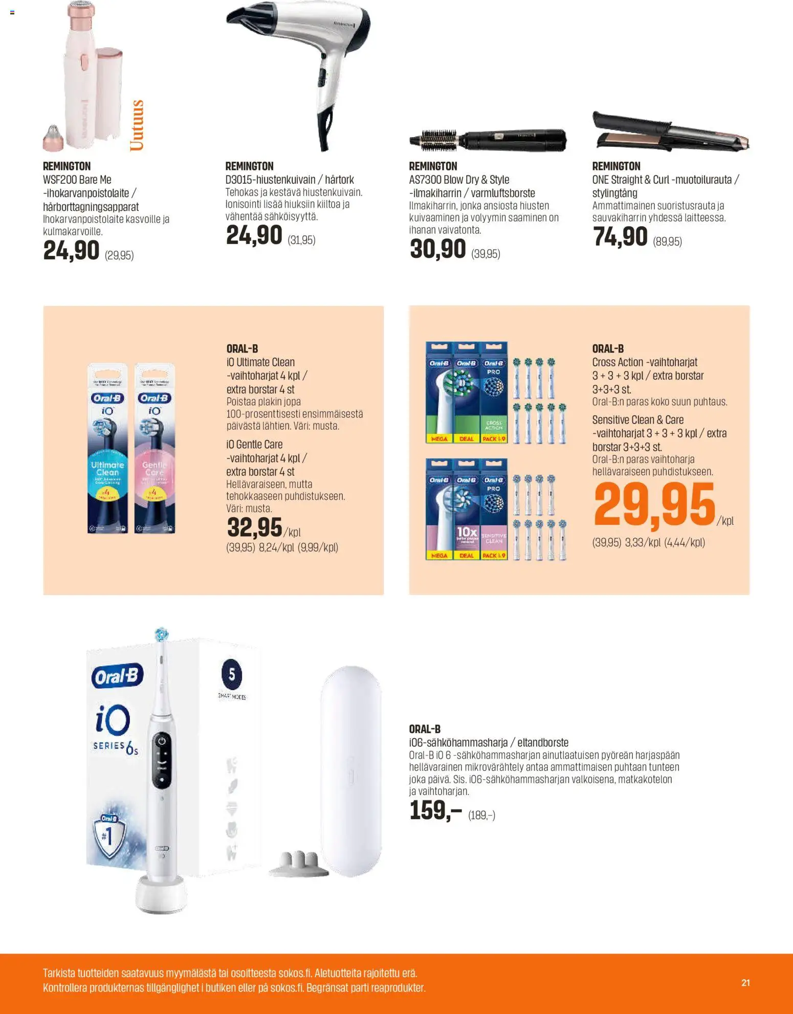 Sokos tarjoukset – voimassa 27.12.2025 alkaen | Sivu: 21 | Tuotteet: Ilmakiharrin