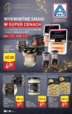 Pogląd oferty "Aldi Gazetka - Wykwintne smaki" - ważna od 01.12.2025
