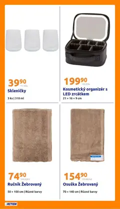 Náhled letáku Action leták od 25.03.2026 | Strana: 27 | Produkty: Ručník, Osuška, Barvy, LED