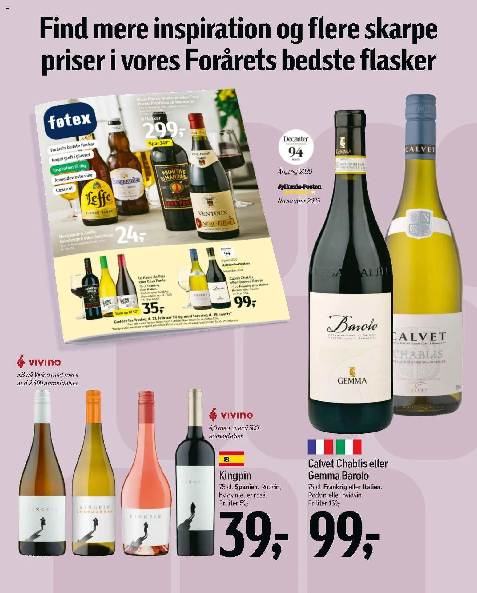 Føtex tilbudsavis – gyldig fra 13.03.2026 | Side: 6 | Produkter: Vin
