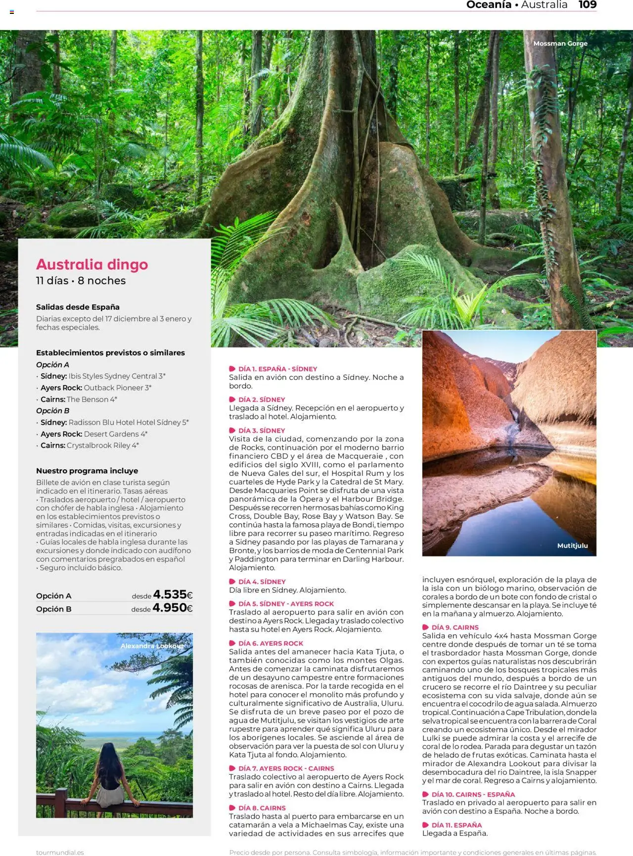 Viajes El Corte Inglés Asia y Oceanía │ válido desde el 01.01.2025 | Página: 109 | Productos: Té, Helado, Vela