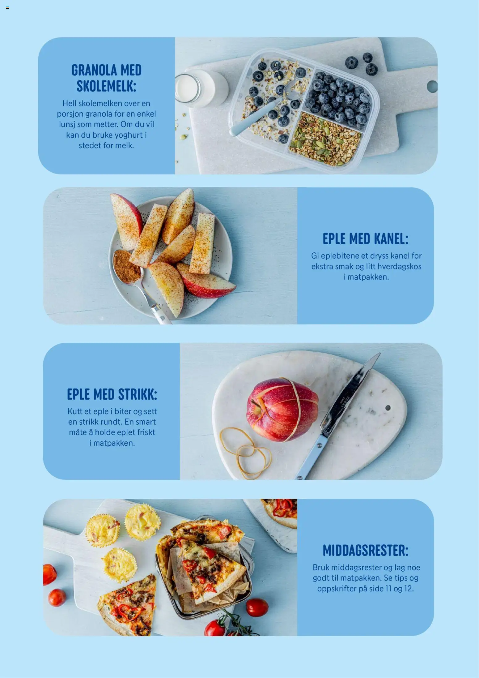 {H1} | Side: 5 | Produkter: Yoghurt, Granola, Strikk