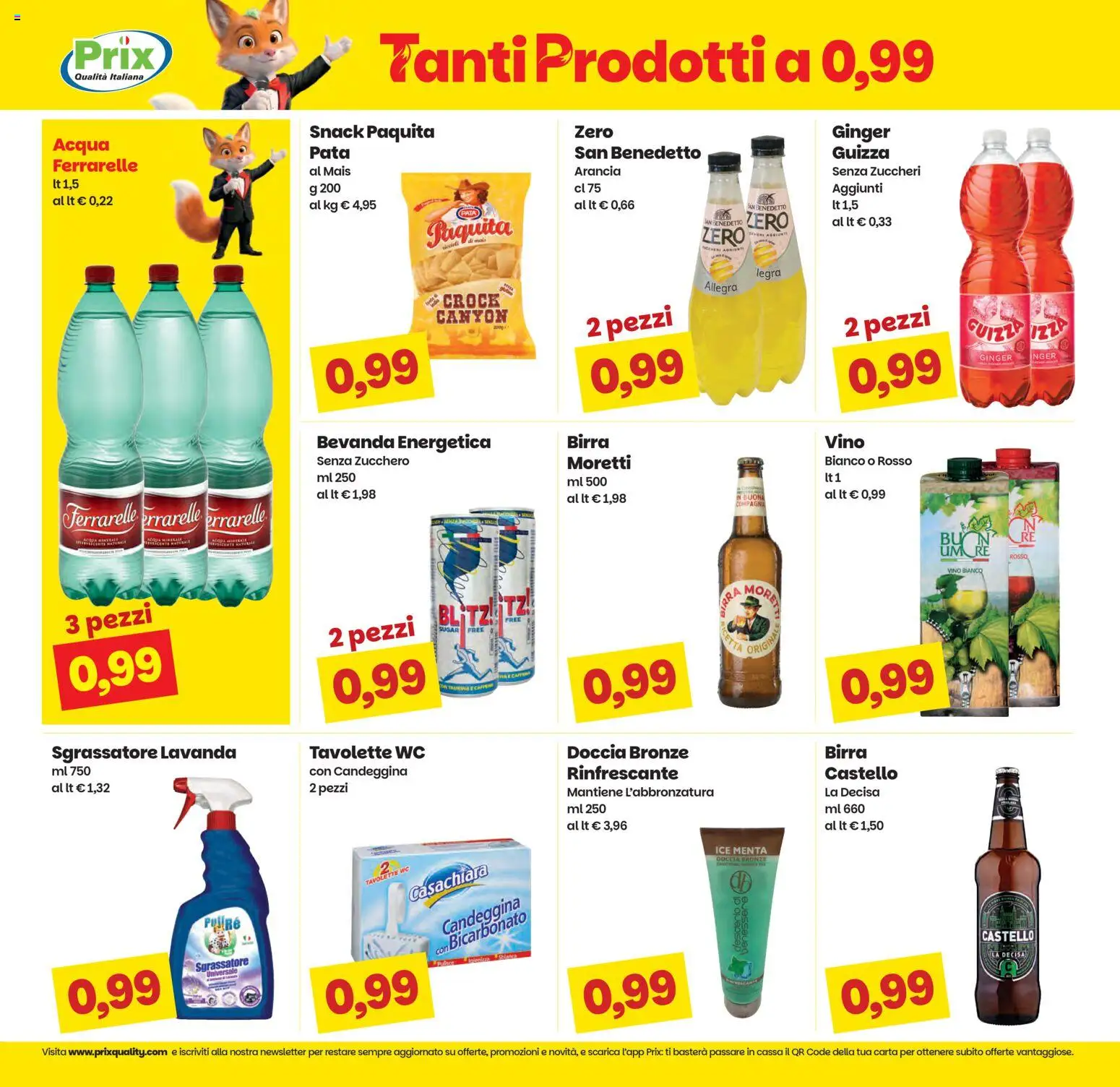 Volantino Prix del 21.04.2026 | Pagina: 8 | Prodotti: Vino, Arancia, Menta, Vino bianco