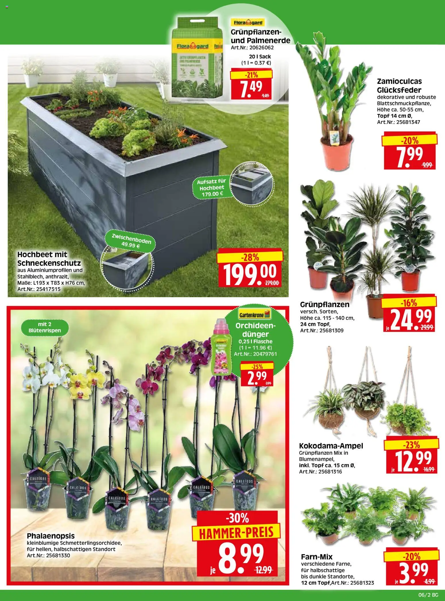 HERKULES Bau & Garten – gültig ab 02.02.2026 | Seite: 2 | Produkte: Hochbeet