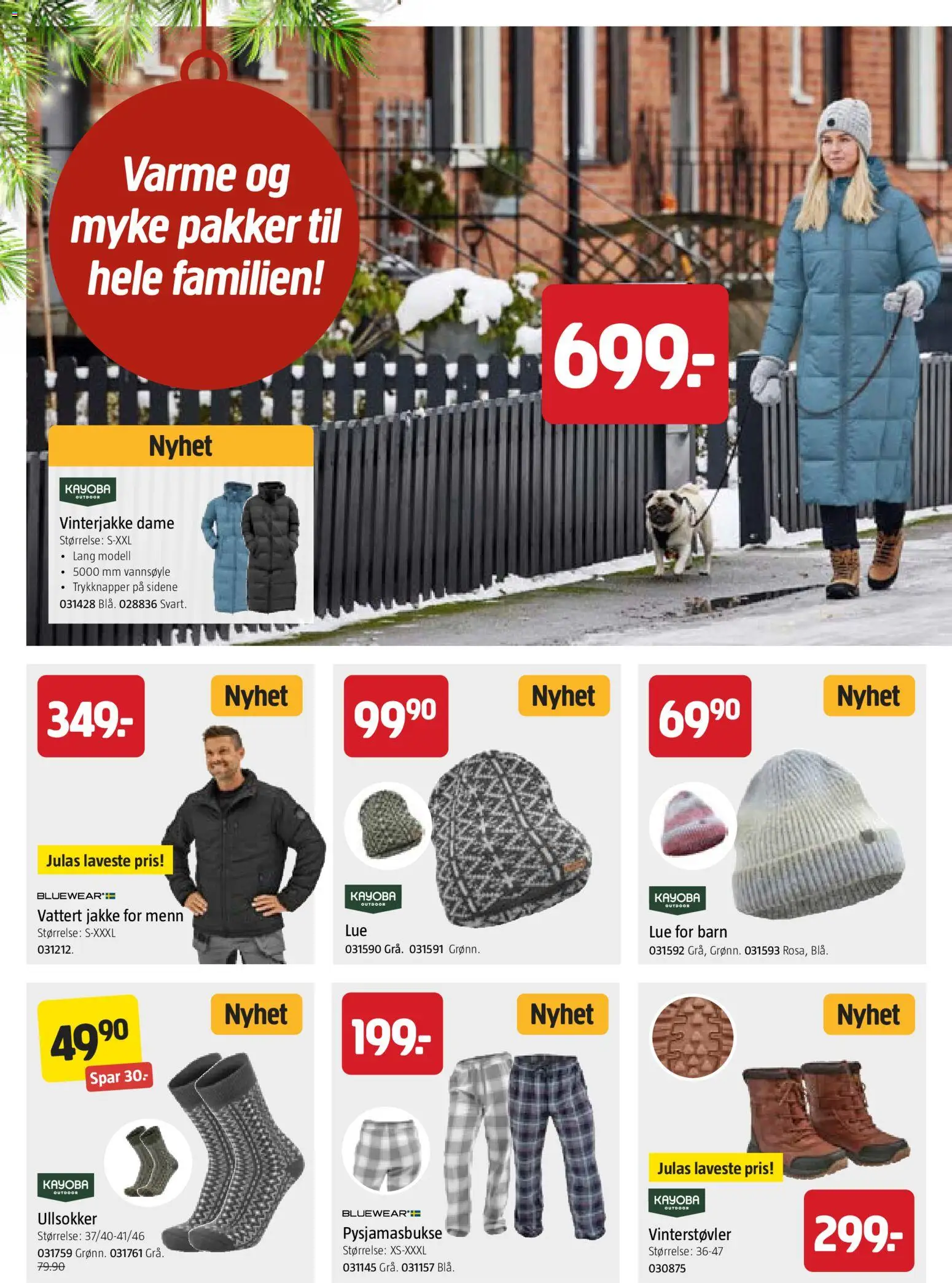 {H1} | Side: 2 | Produkter: Jakke, Lue, Vinterjakke