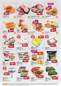Náhled letáku Coop leták - Západočeský region od 22.10.2025 | Strana: 2 | Produkty: Lipánek, Kuřecí Játra, Hollandia, Kuřecí stehna