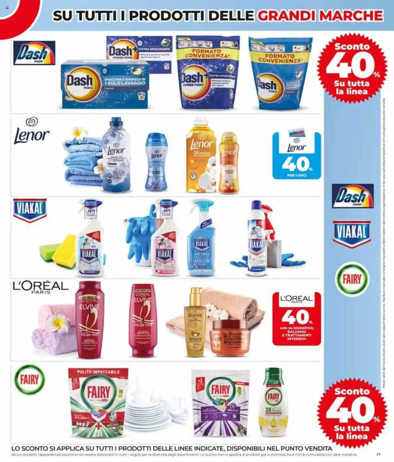 Volantino COOP del 02.10.2025 | Pagina: 25 | Prodotti: Balsamo, Data, Doccia