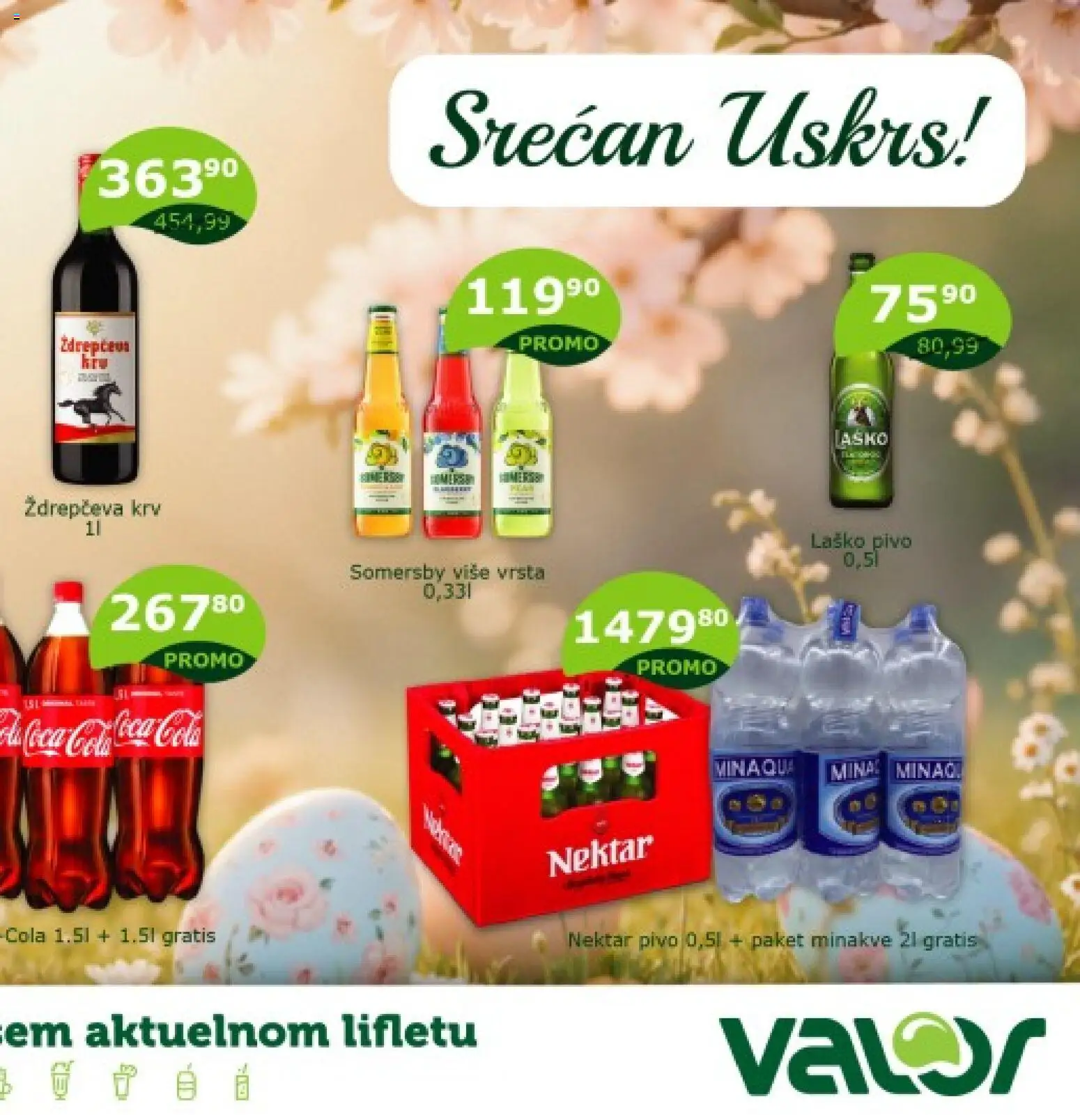 Valor katalog - važi od 02.04.2026 | Strana: 2 | Proizvode: Nektar, Somersby, Pivo