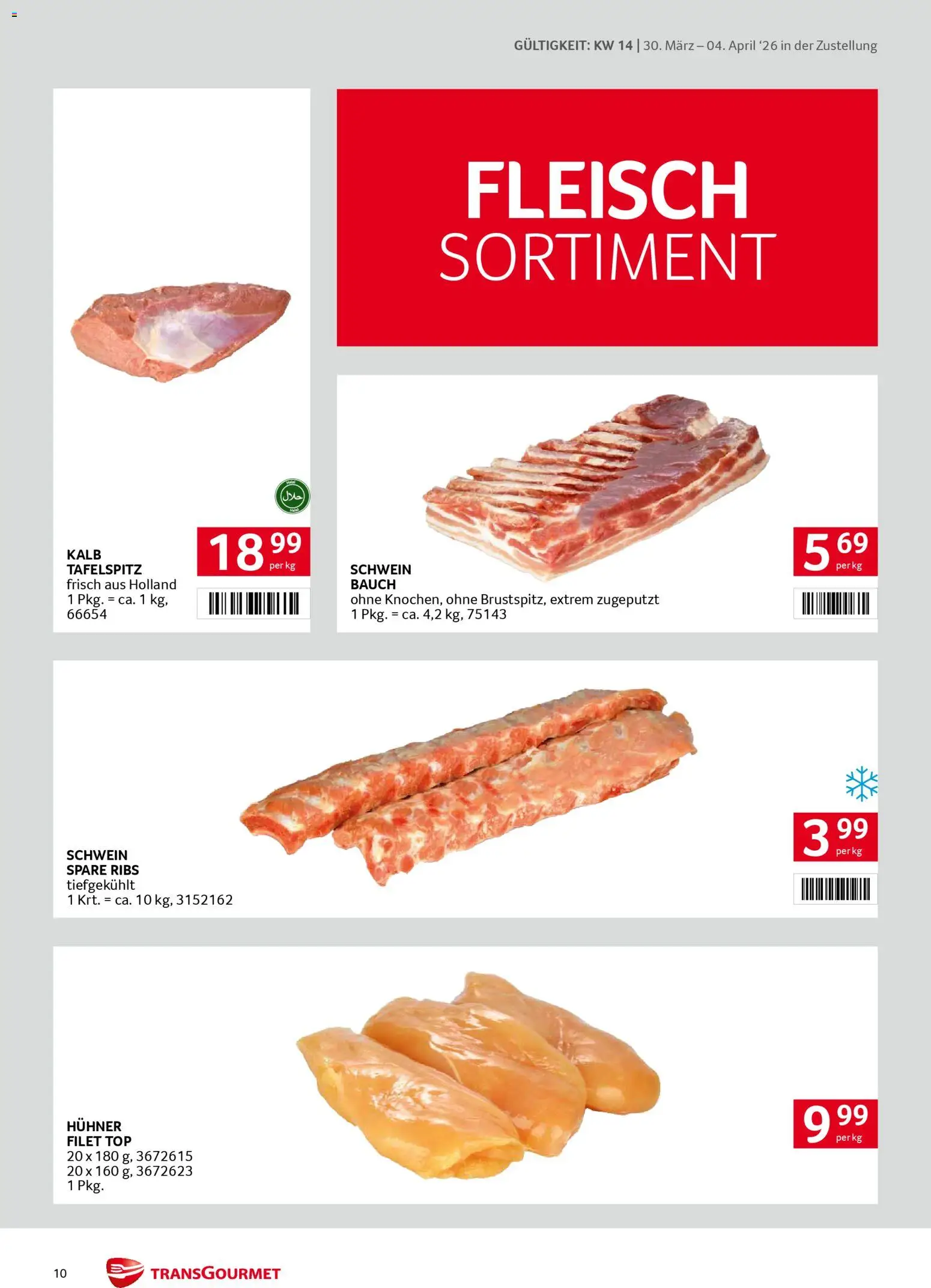 Transgourmet Zustellaktion gültig ab 30.03.2026 | Seite: 10