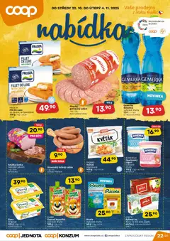 Náhled letáku Coop leták - Západočeský region od 22.10.2025