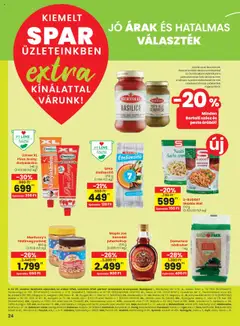 Interspar akciós ujság - amely érvényes a következő dátumtól: 24.07.2025 | Oldal: 5 | Termékek: Pesto, Gulyáskrém, Nádcukor, Juharszirup