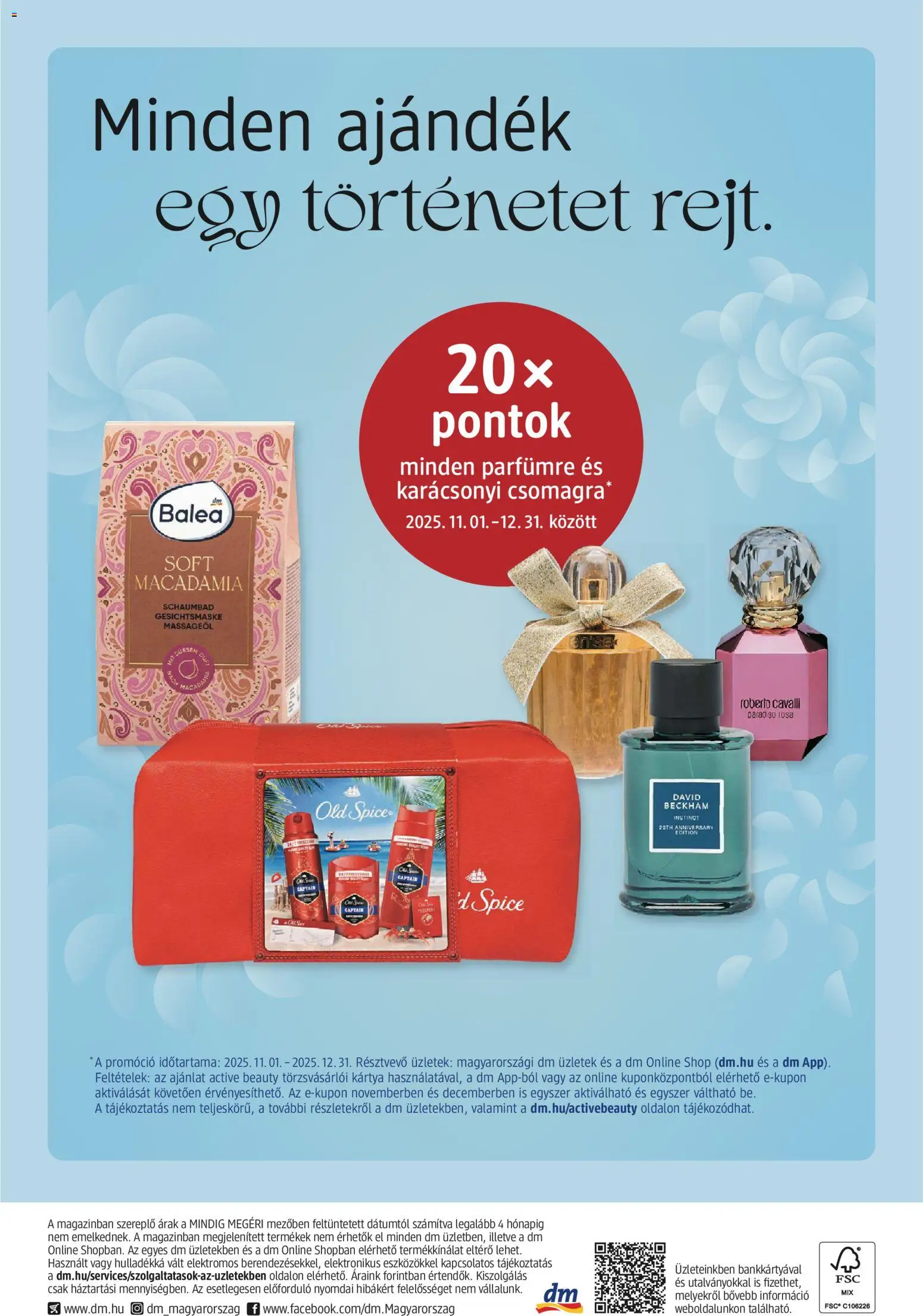 DM Drogerie Markt akciós ujság - amely érvényes a következő dátumtól: 30.10.2025 | Oldal: 24 | Termékek: Old spice, Parfüm, Só