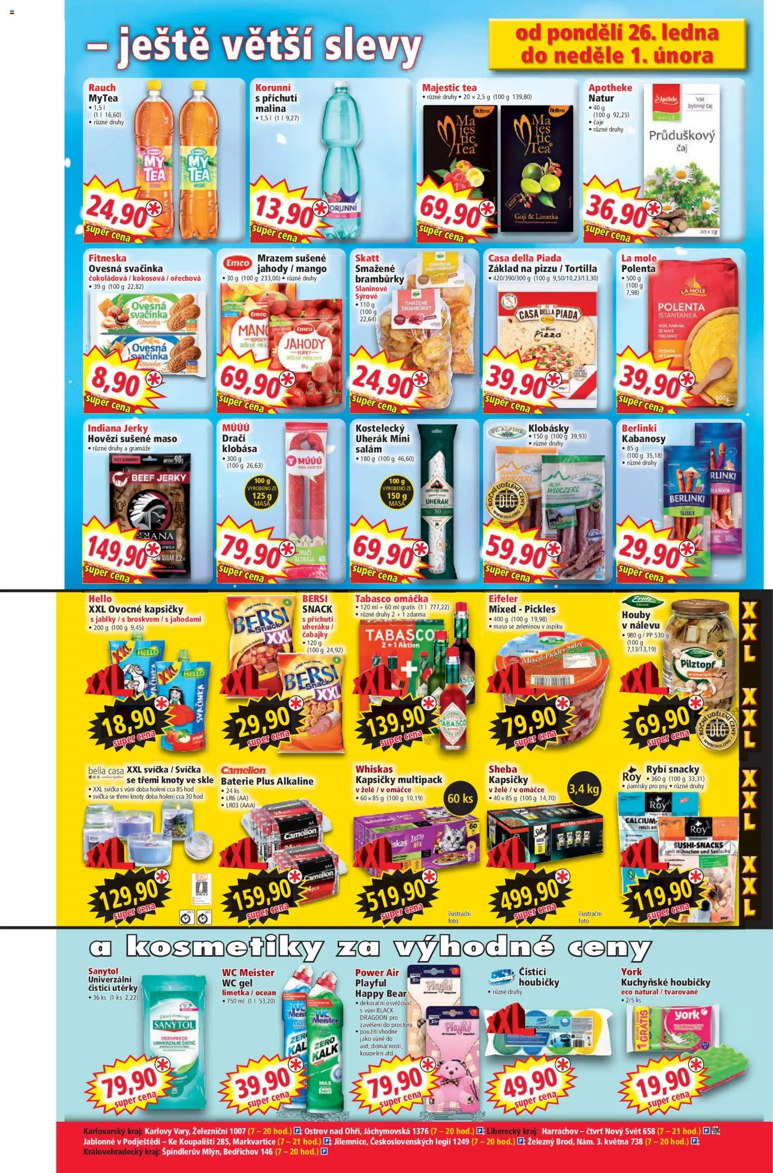 Norma leták od 26.01.2026 | Strana: 5 | Produkty: Hovězí, Bramburky, Maso, Sanytol