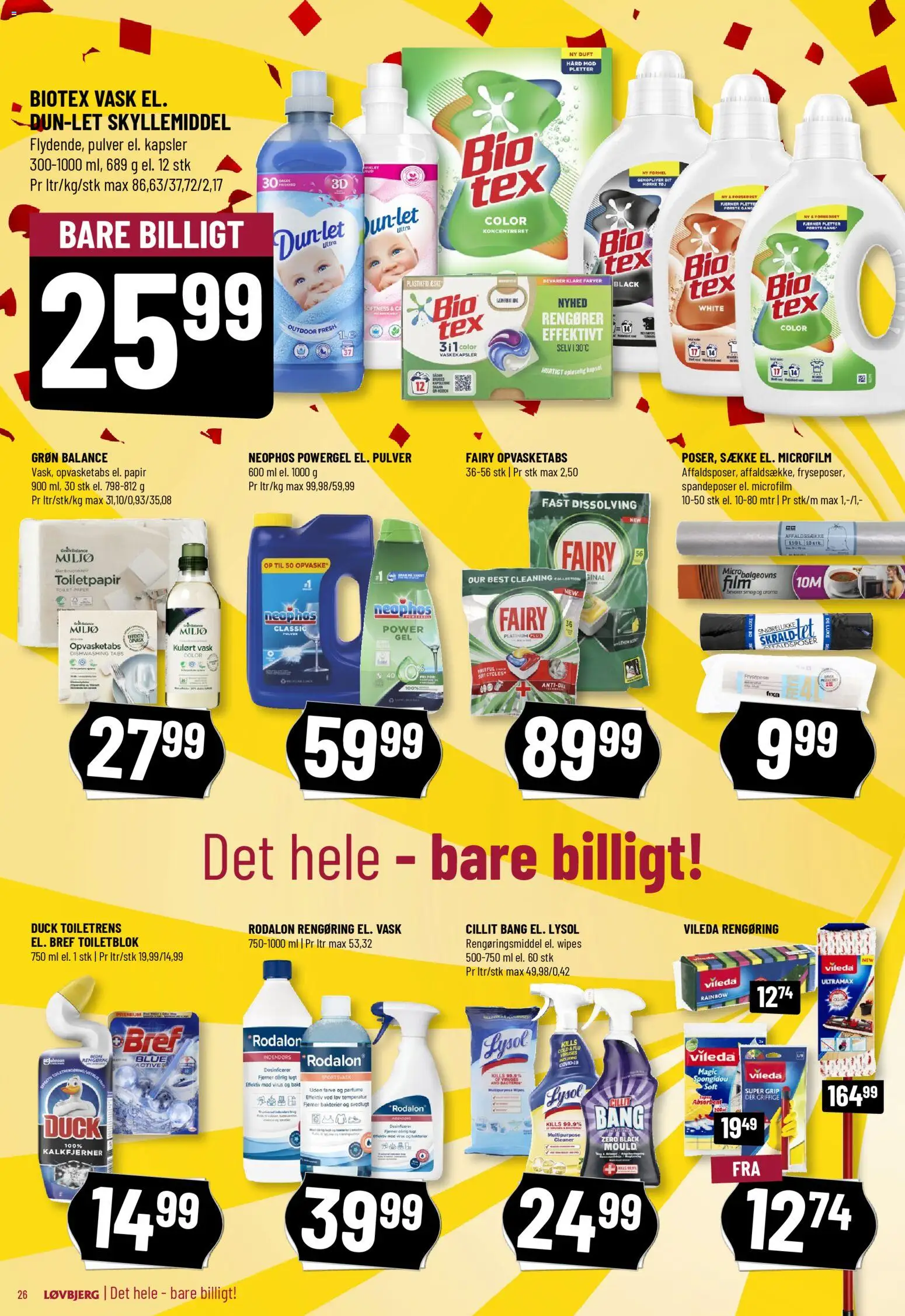 Løvbjerg tilbudsavis – gyldig fra 31.10.2025 | Side: 28 | Produkter: Parfume, Toilet, Grill, Tøj