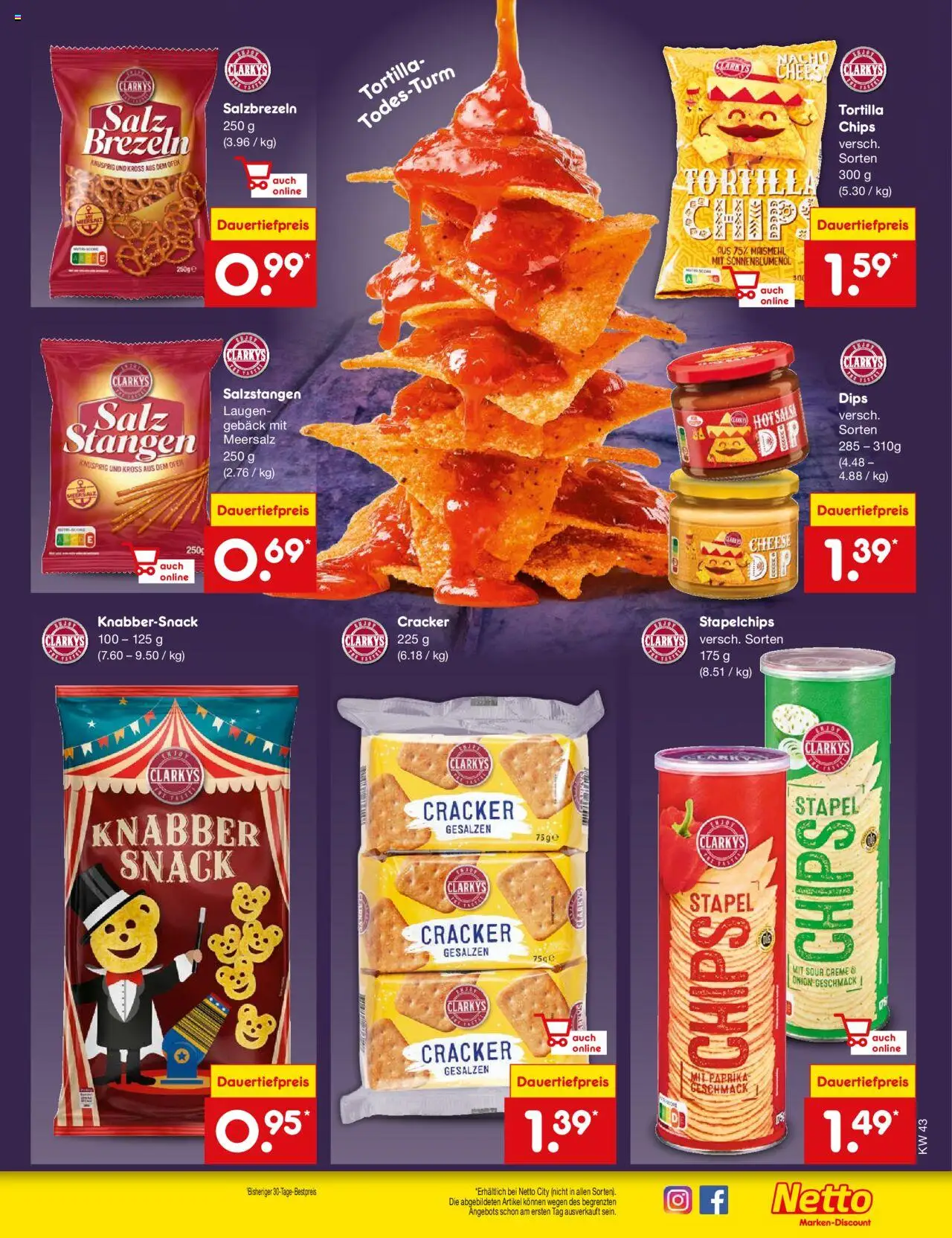 Netto Marken-Discount Prospekt 	 – gültig ab 20.10.2025 | Seite: 61 | Produkte: Ofen, Sonnenblumenol, Creme, Chips