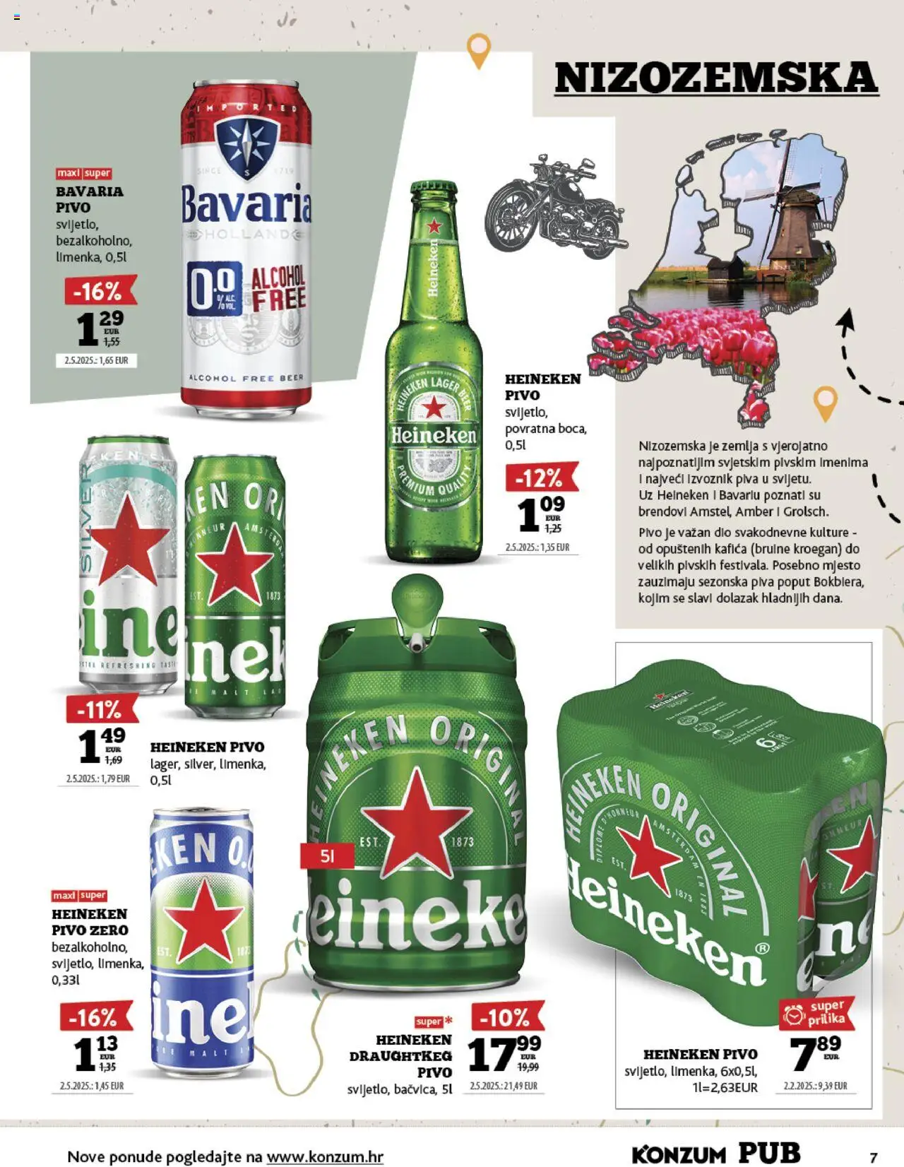 Konzum HR akciós ujság - amely érvényes a következő dátumtól: 15.09.2025 | Oldal: 7 | Termékek: Heineken