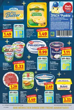 NP Discount Prospekt ab 15.12.2025 gültig | Seite: 5 | Produkte: Ehrmann almighurt, Leerdammer, Creme, Meggle butter