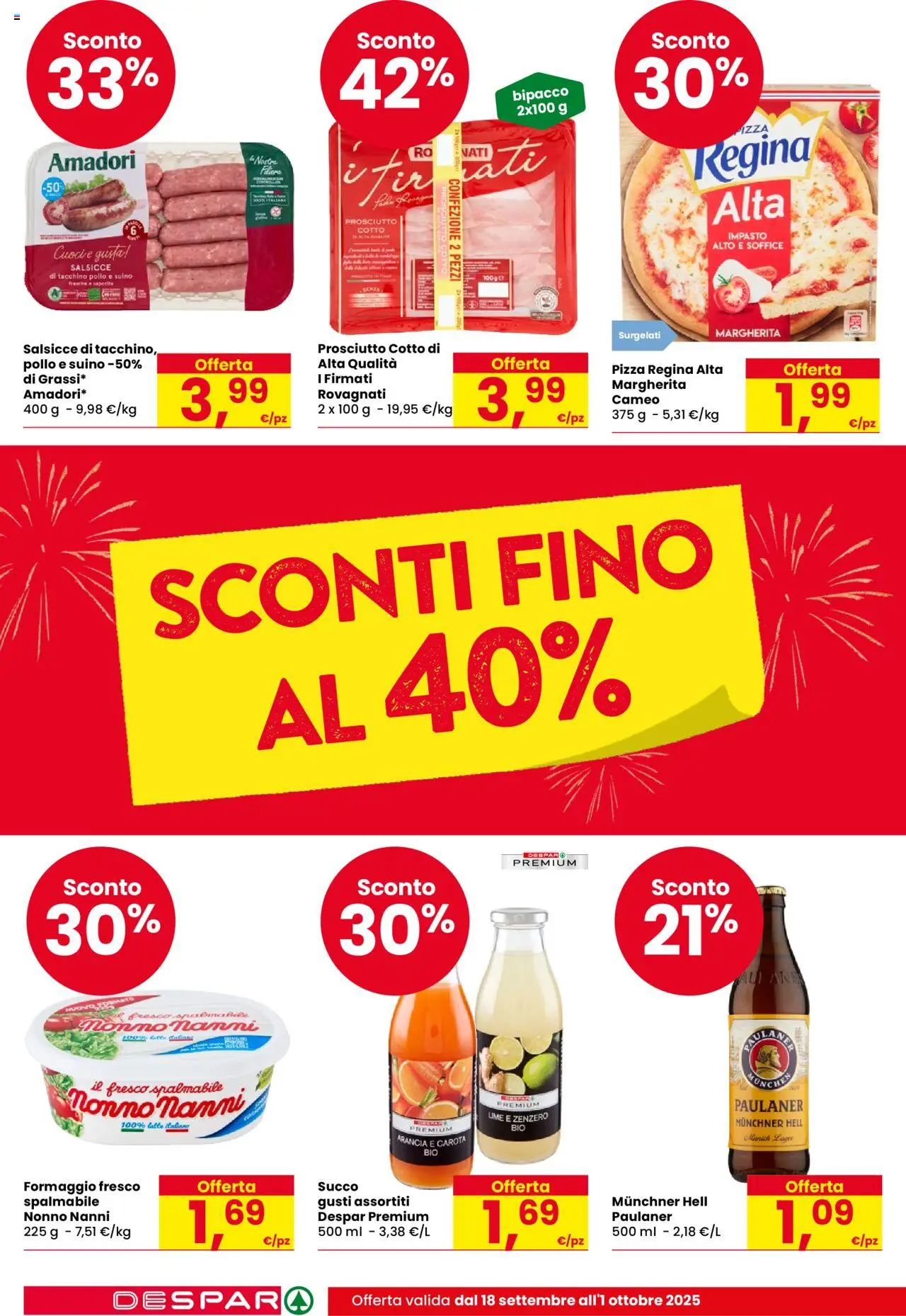 Volantino Despar del 18.09.2025 | Pagina: 2
